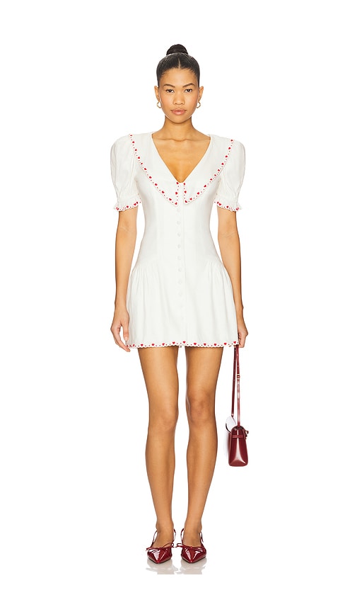 Bianca Mini Dress - Ivory