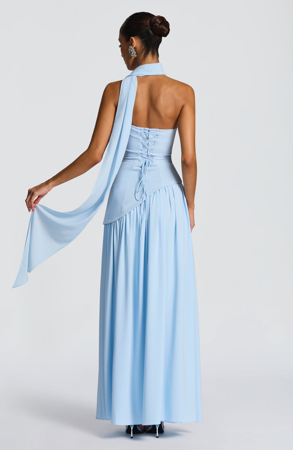 Meghan Maxi Dress - Baby Blue