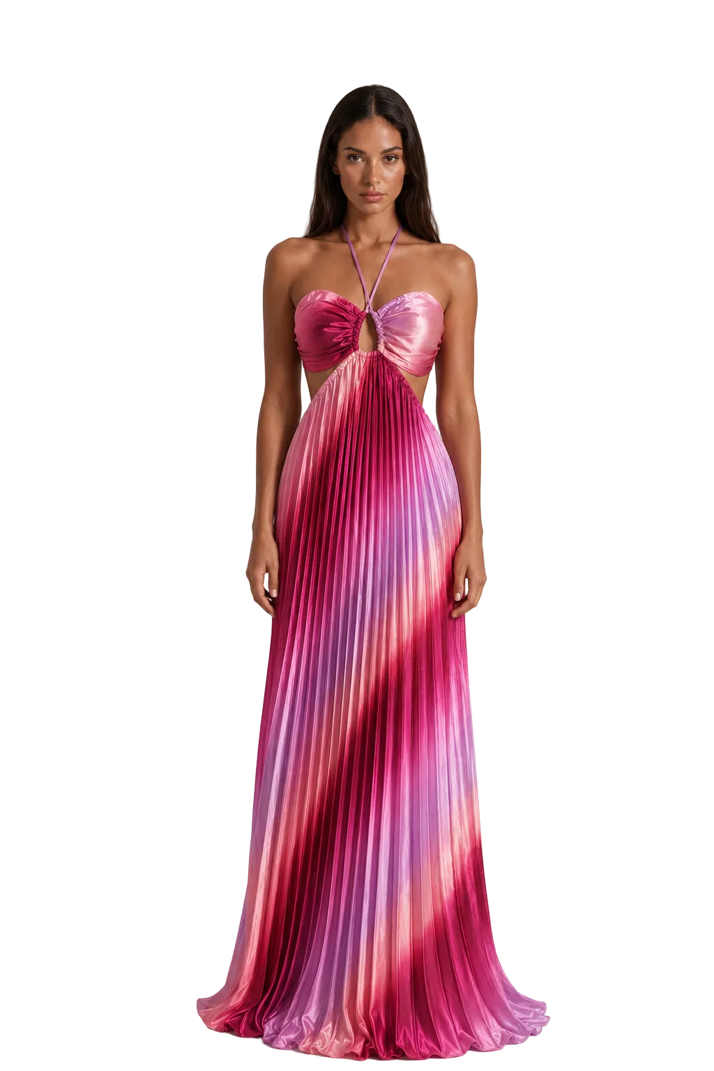 Mykonos Maxi Dress - Pink Ombre