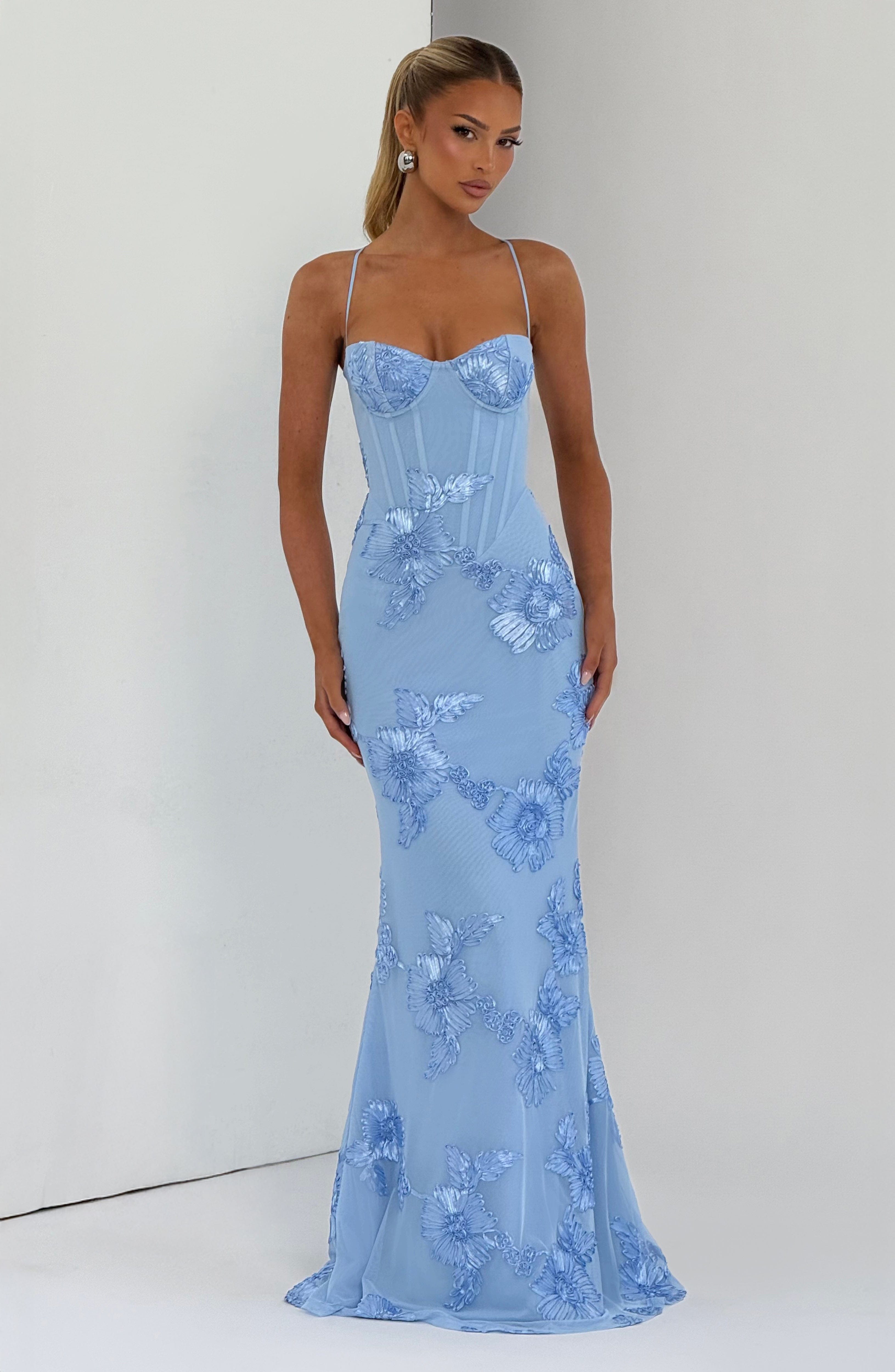 Velour Maxi Dress