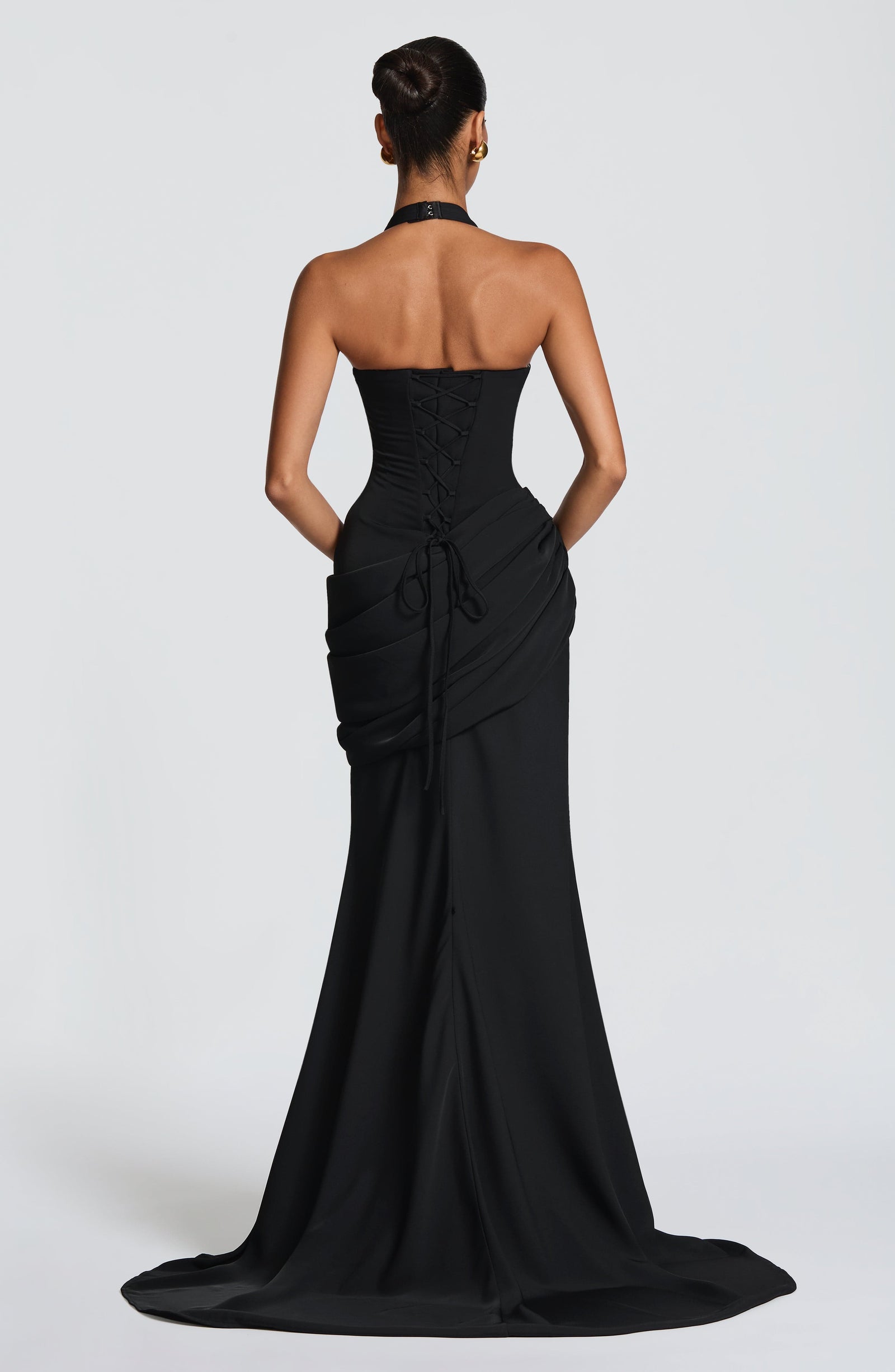Isadora Maxi Dress - Black - 3