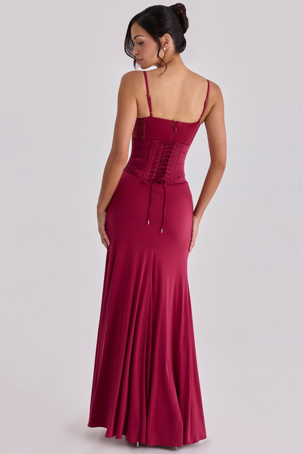 Corsetti Gown - Wine