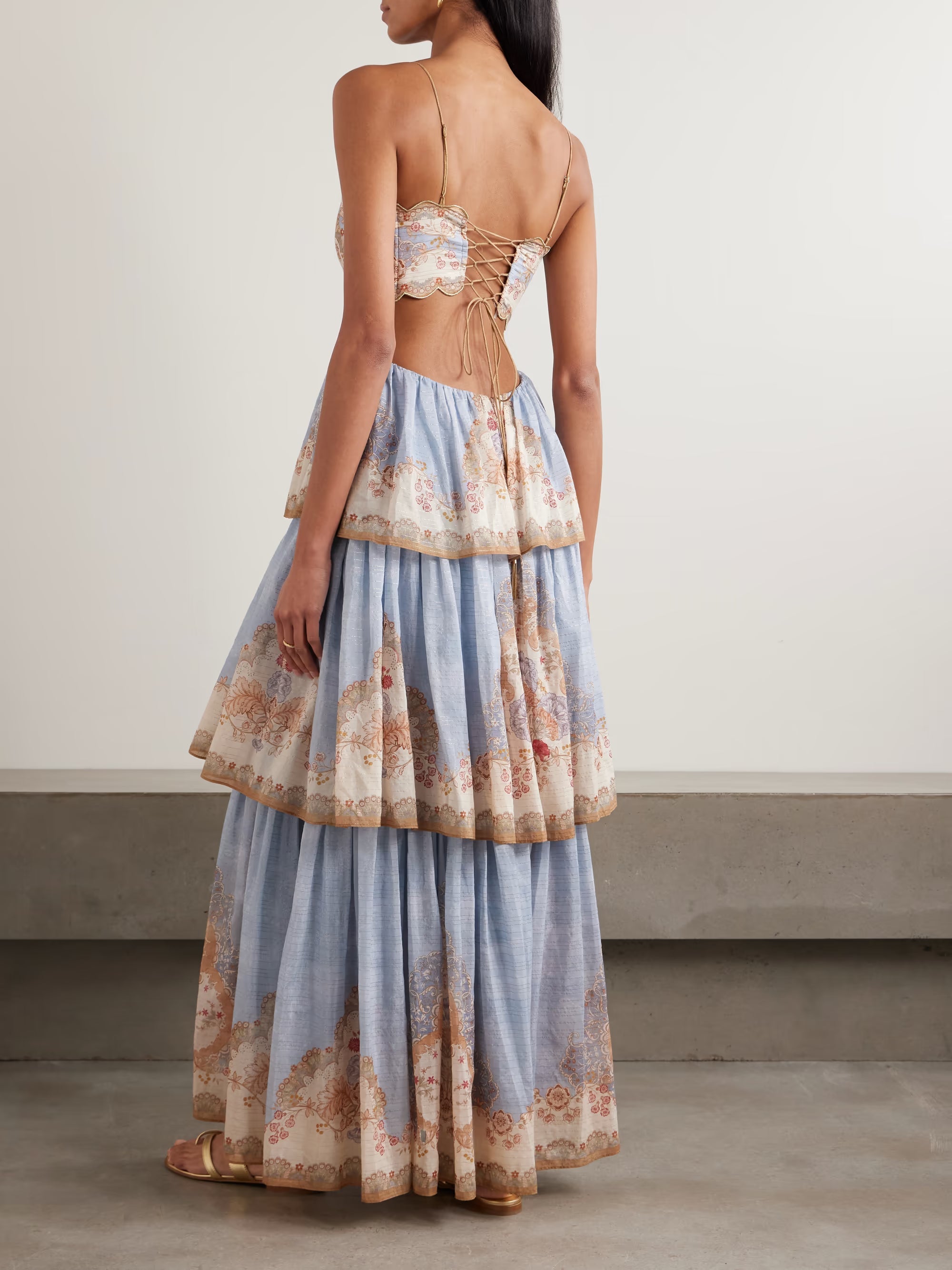 Solea Maxi Dress - Blue