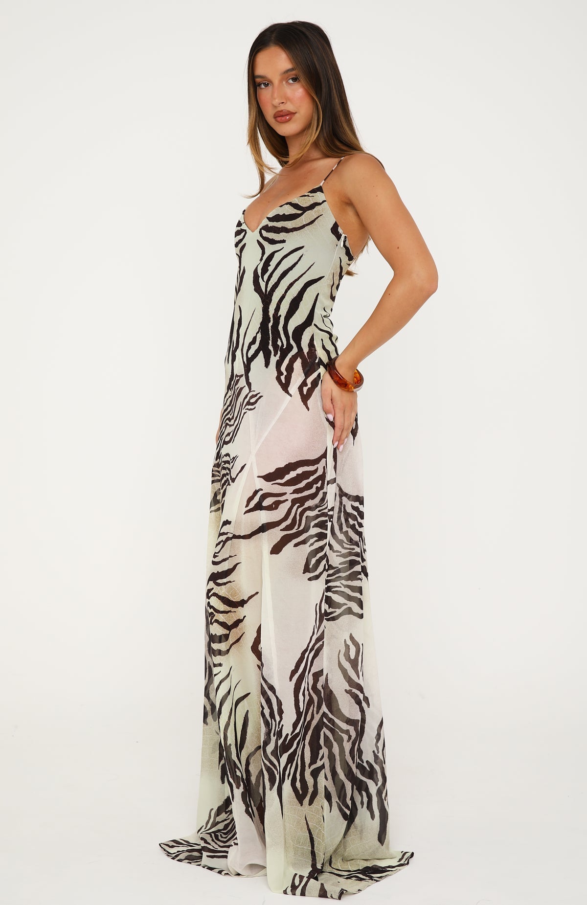 Savannah Maxi Dress - Nude