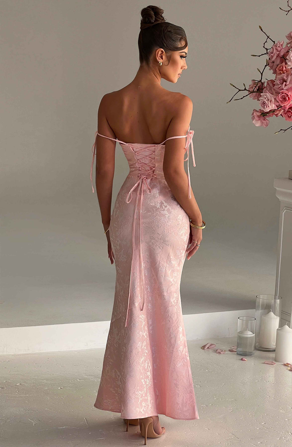 Petal Maxi Dress - Blush