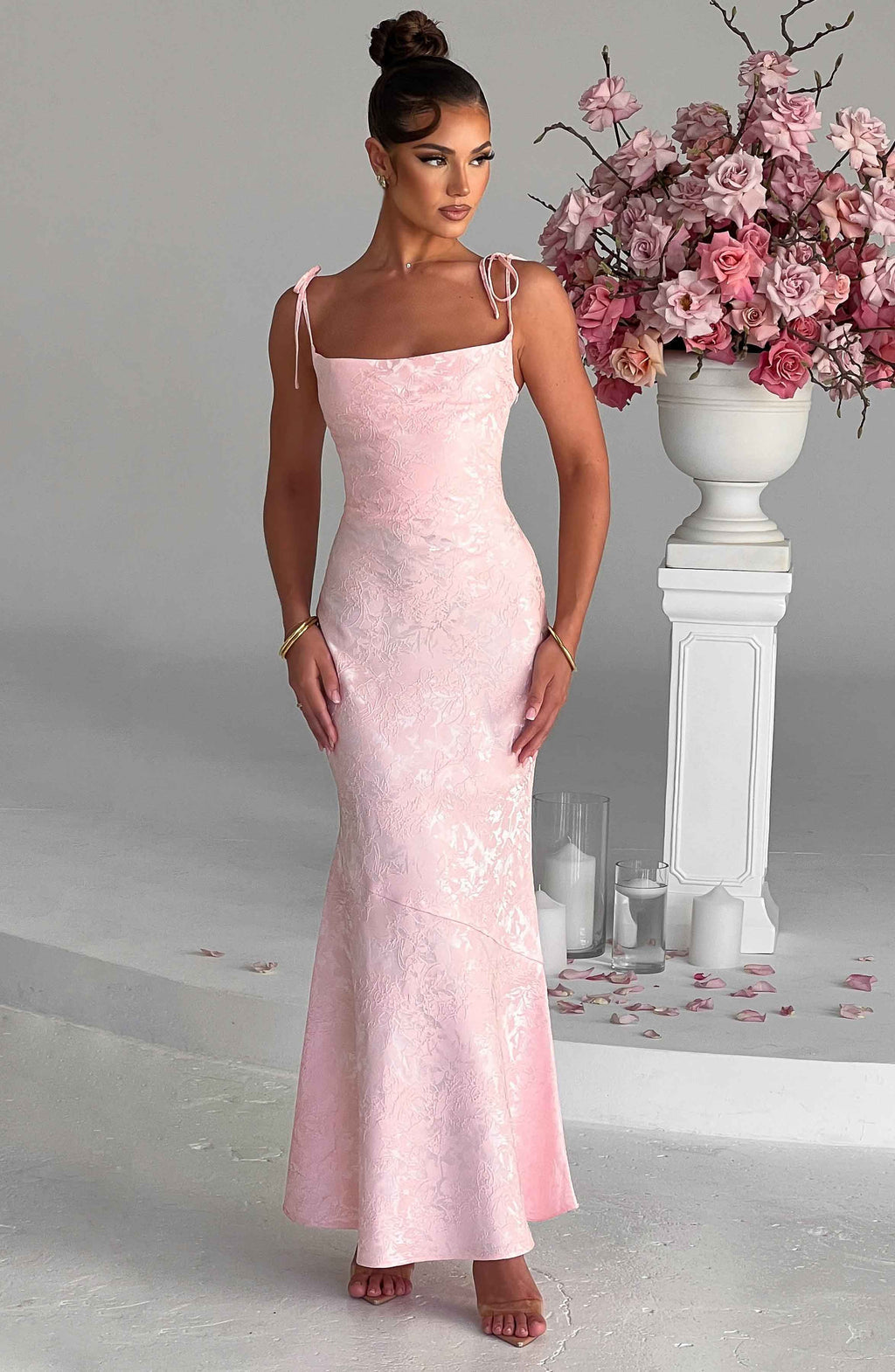 Petal Maxi Dress - Blush
