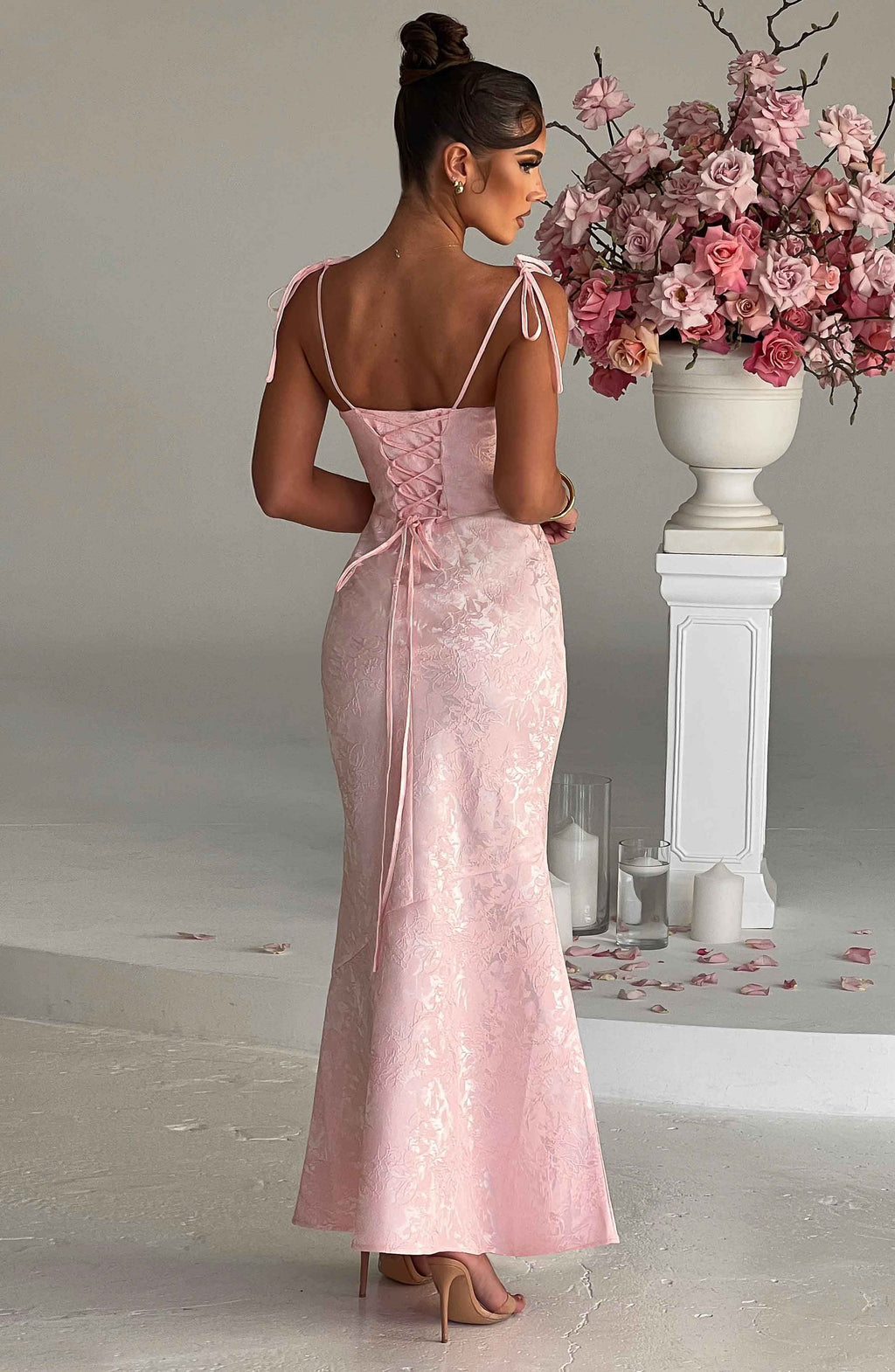 Petal Maxi Dress - Blush
