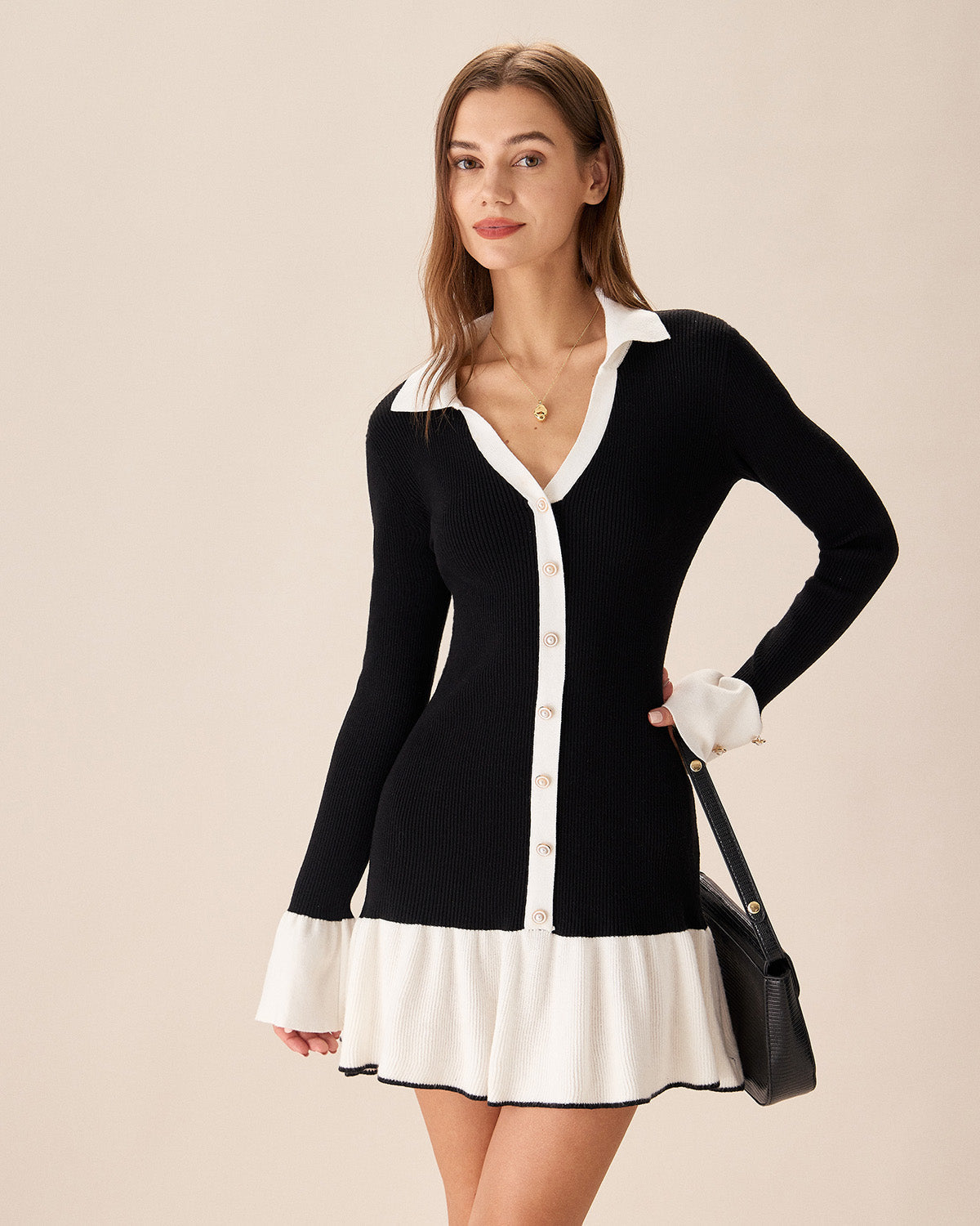 Ember Midi Dress - Black