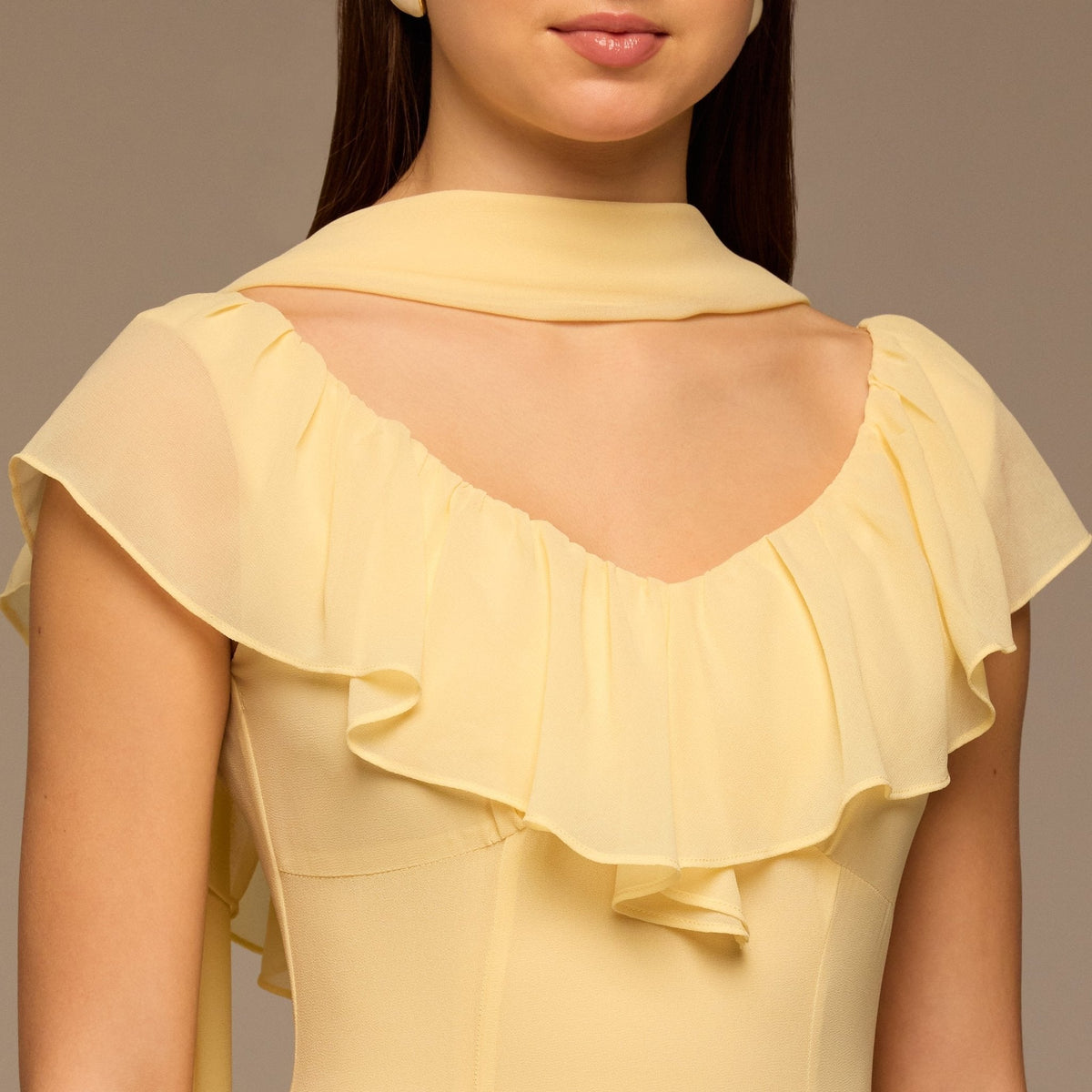 Chamomile Maxi Dress - Yellow