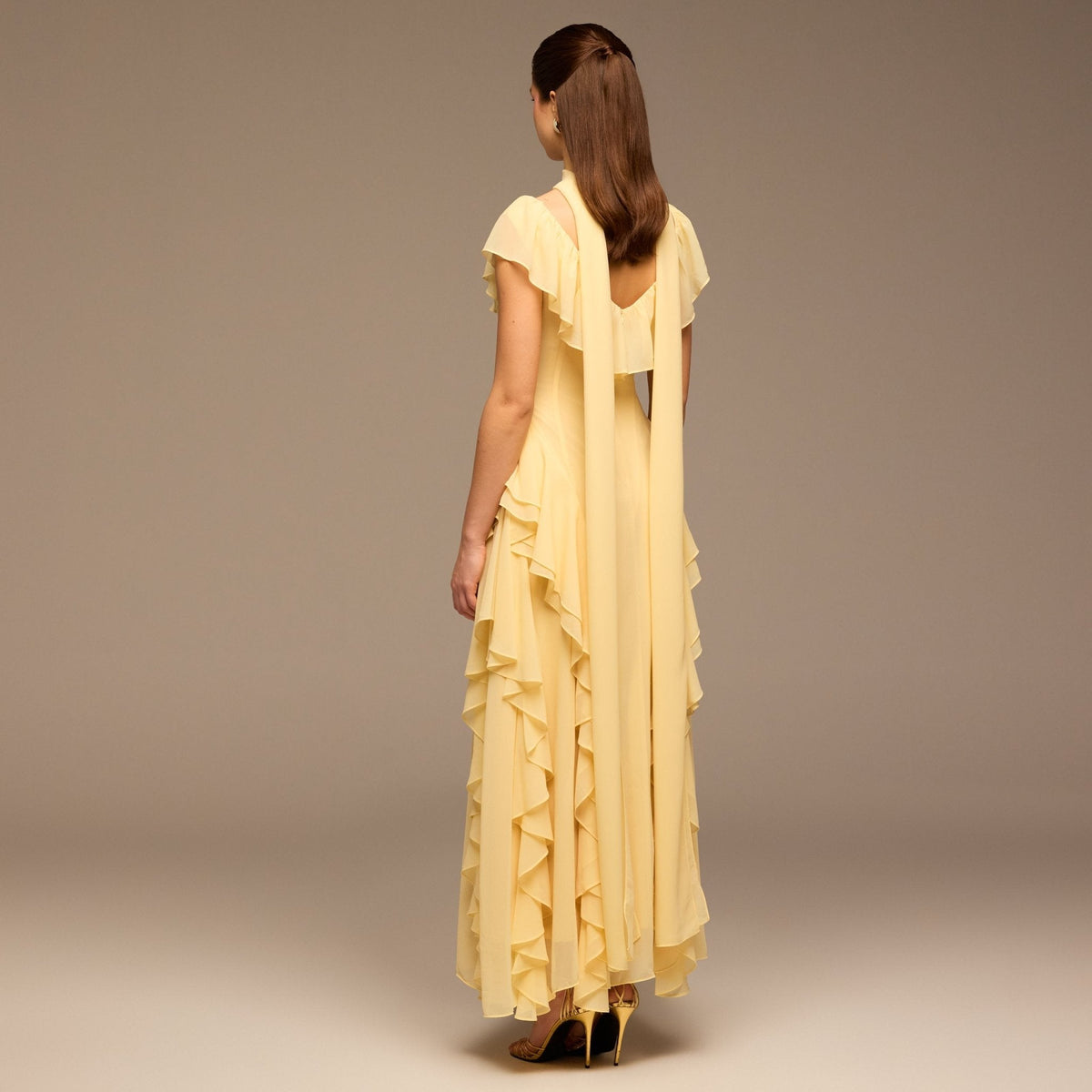 Chamomile Maxi Dress - Yellow