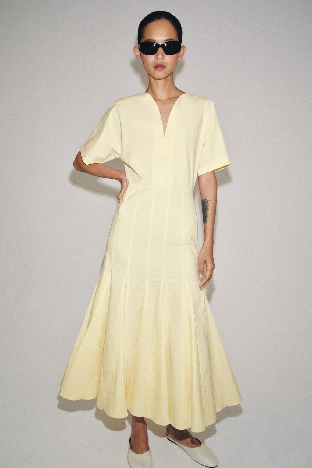 Maeve Maxi Dress - Yellow - front