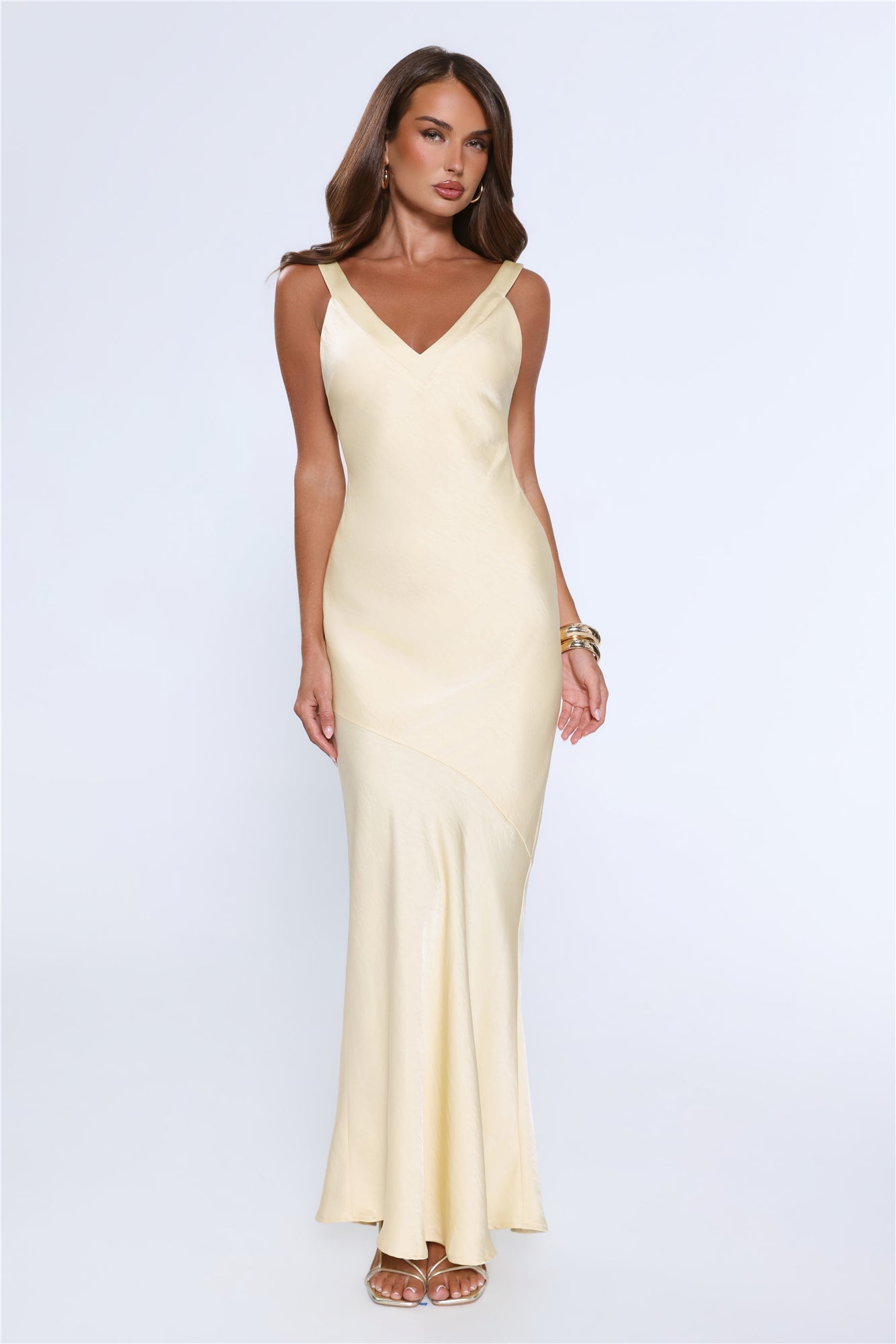 Estelle Maxi Dress - Yellow - 1