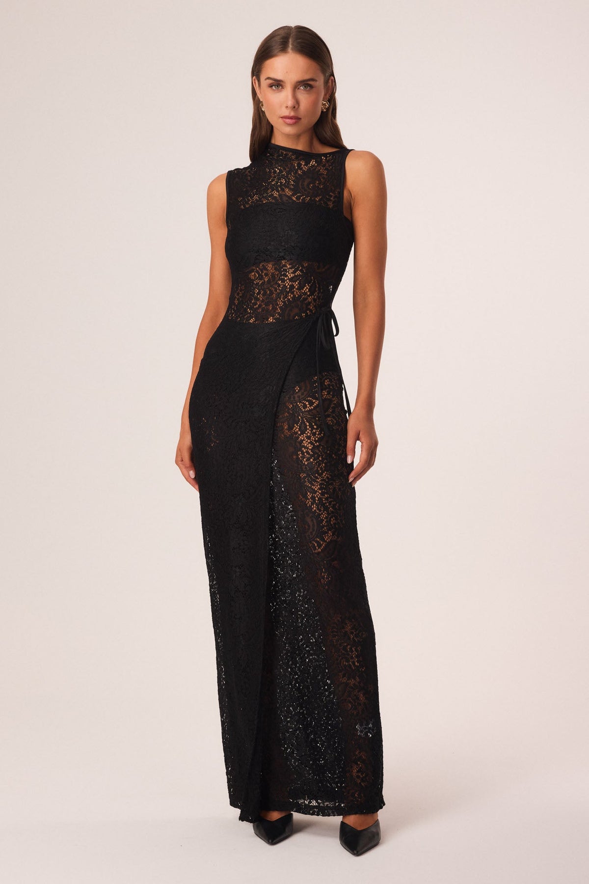 Noir Maxi Dress - Black