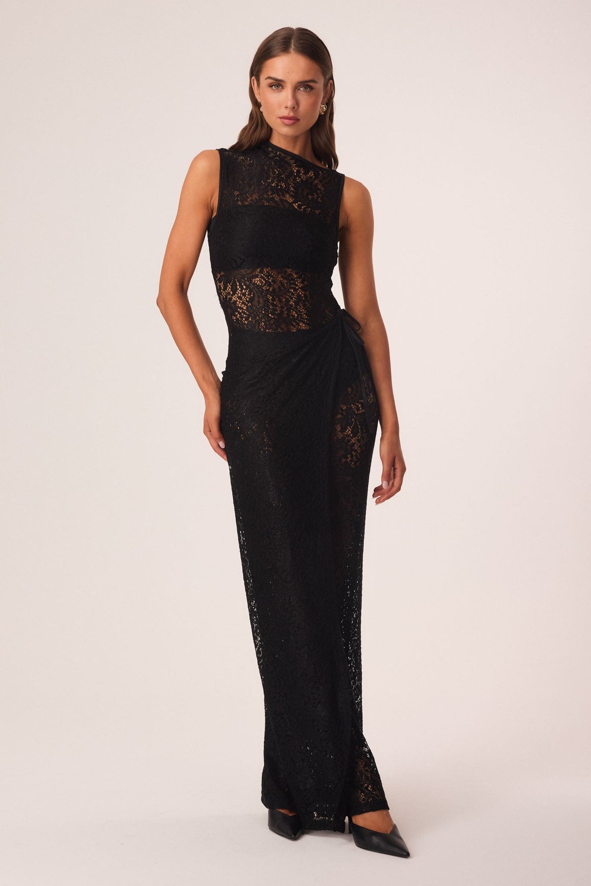 Noir Maxi Dress - Black