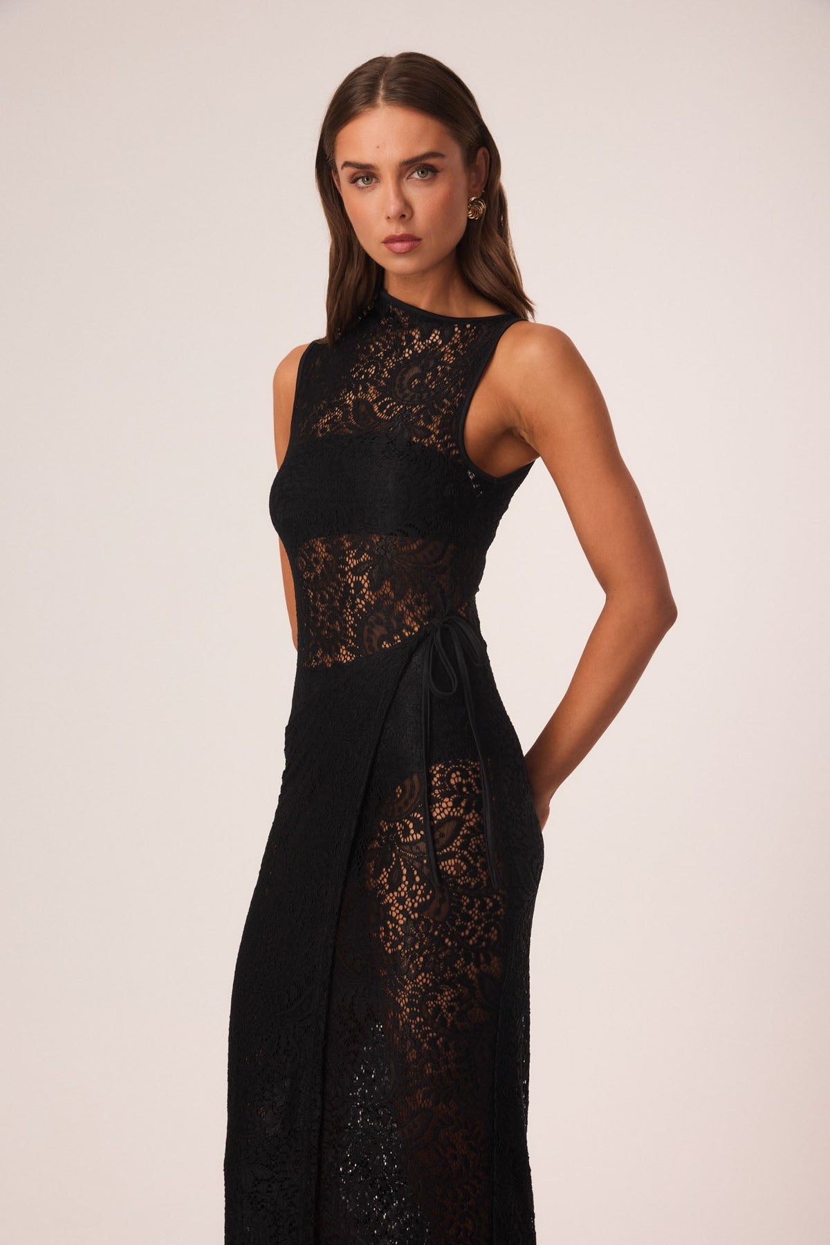 Noir Maxi Dress - Black