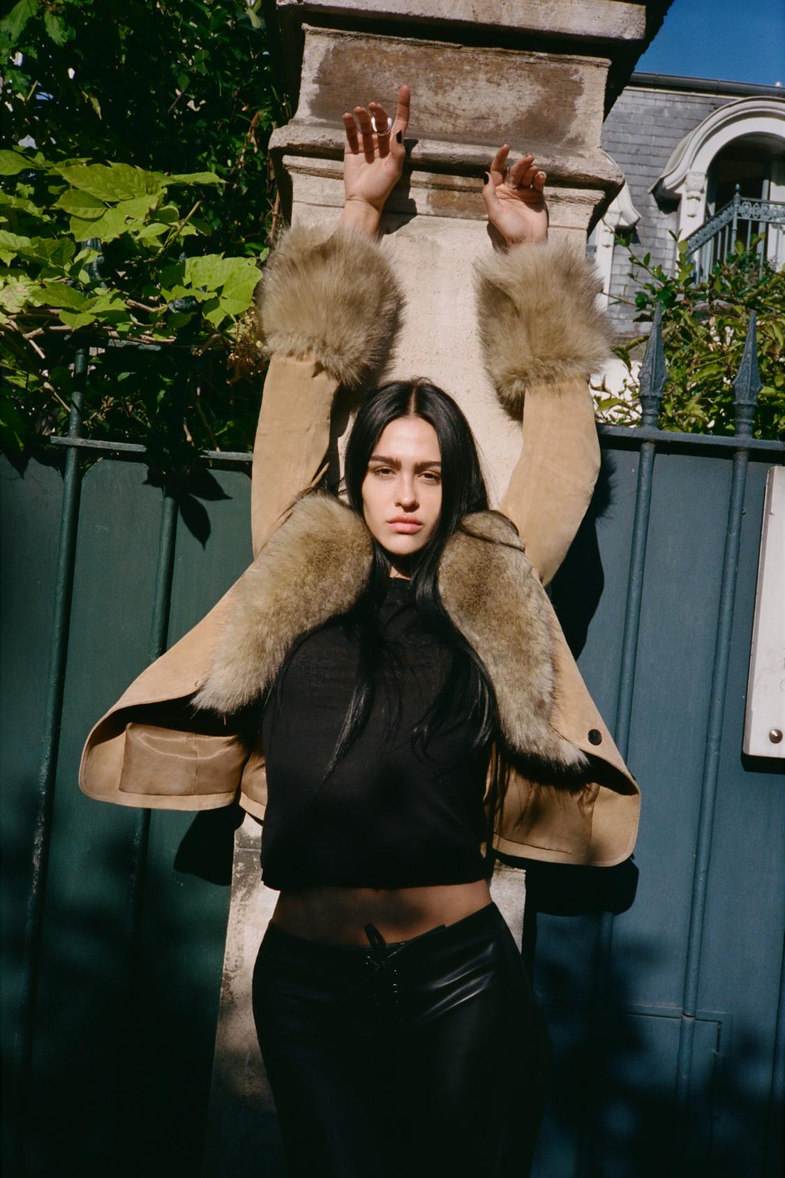 Izara Suede Coat