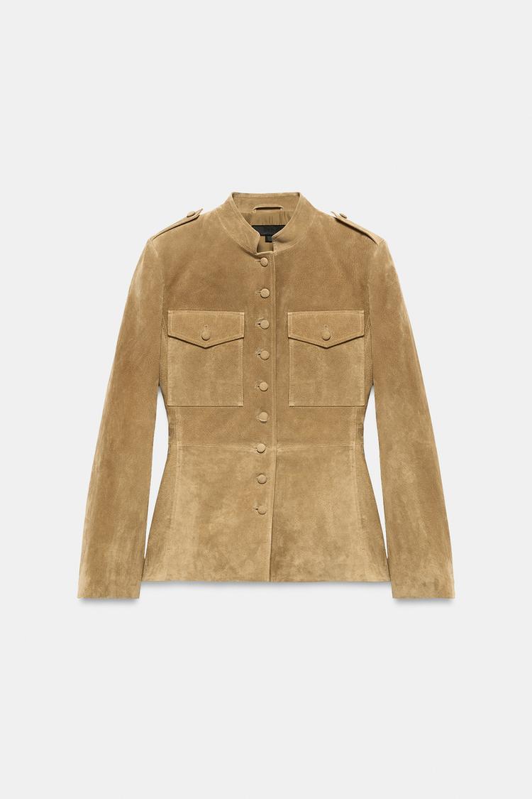 Cognac Leather Jacket
