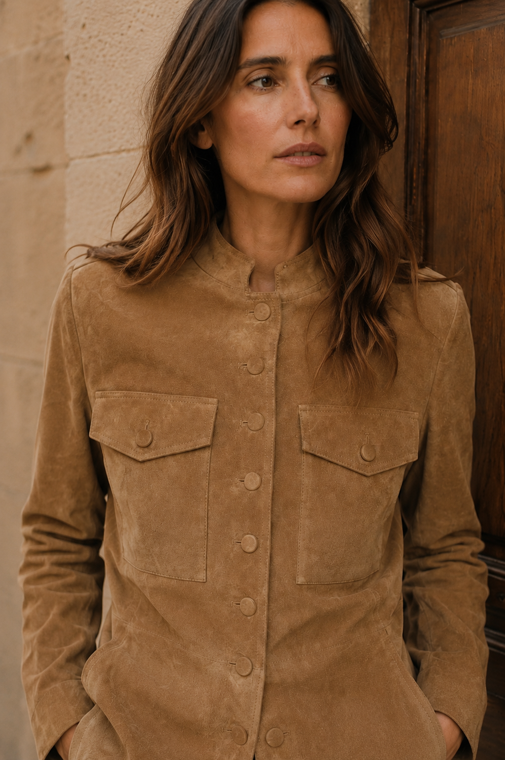 Cognac Leather Jacket