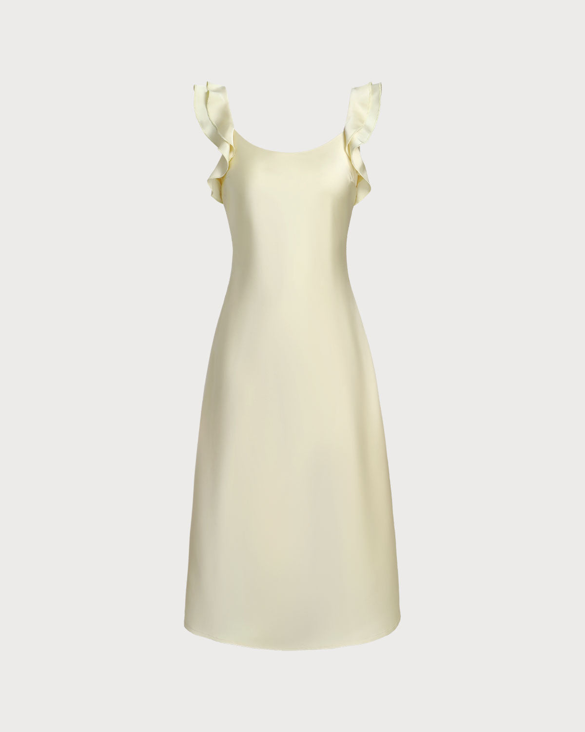 Daffodil Midi Dress - Yellow