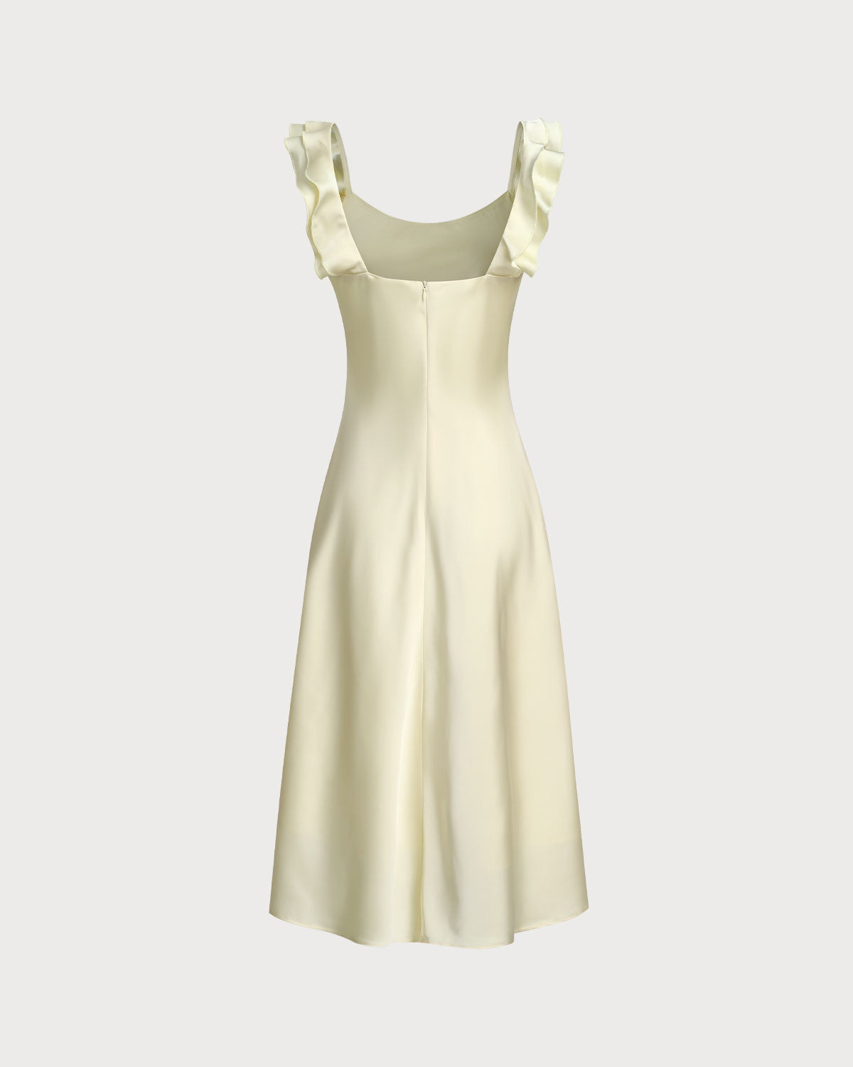 Daffodil Midi Dress - Yellow