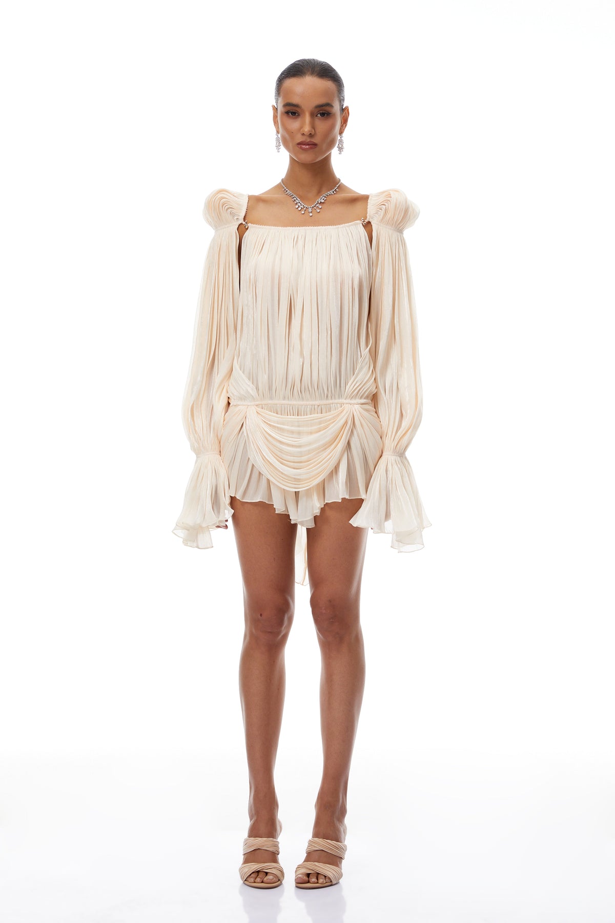 Freya Mini Dress - Neutrals