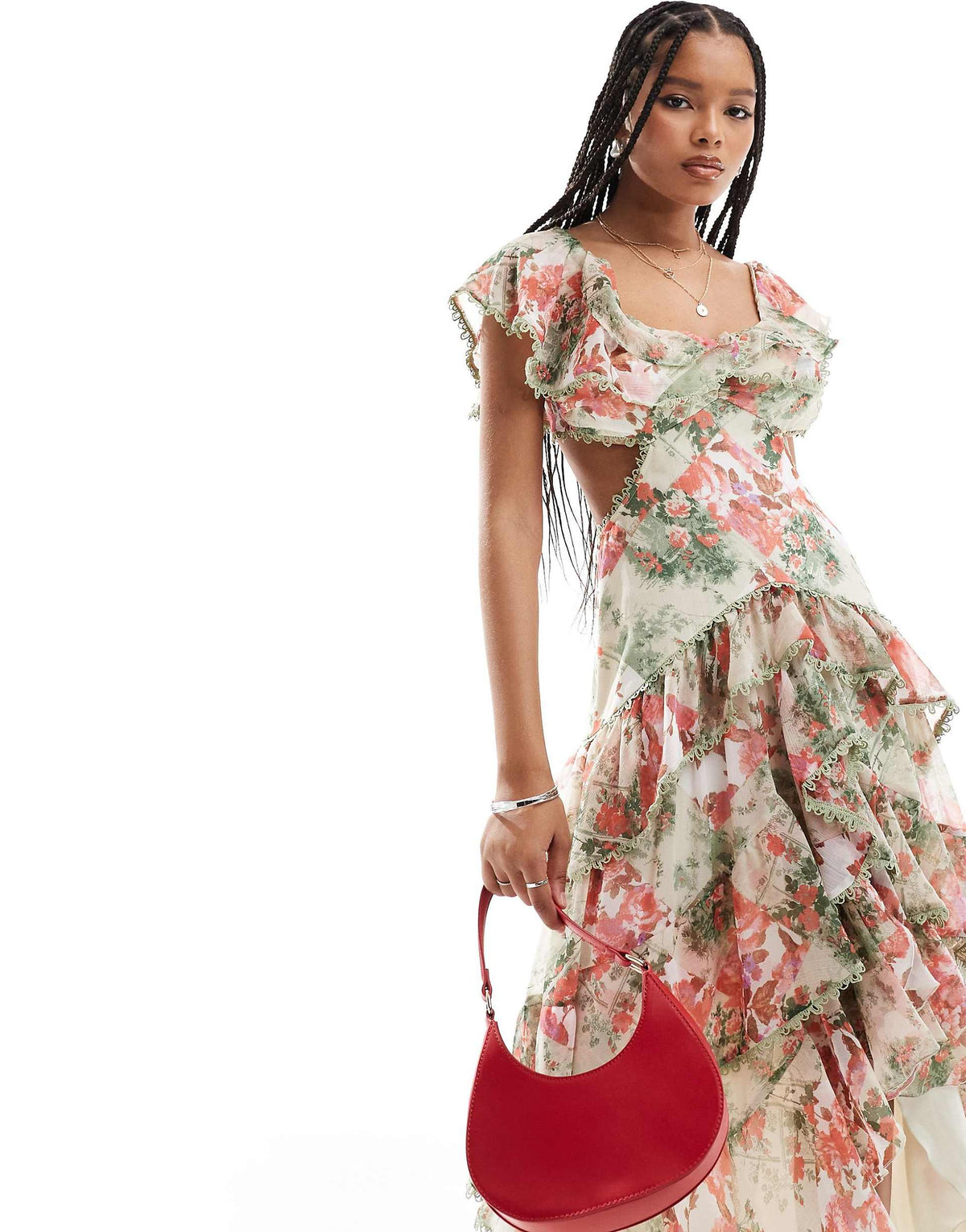 Meadow Maxi Dress - Floral Print