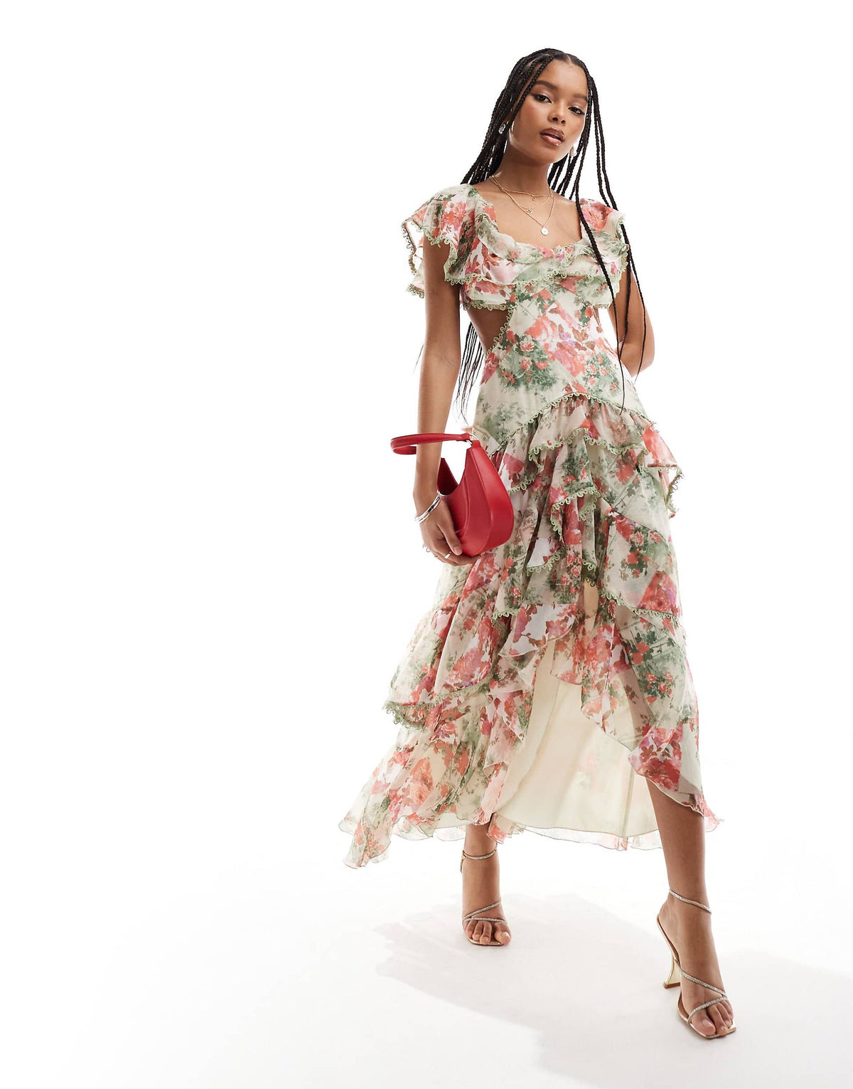 Meadow Maxi Dress - Floral Print