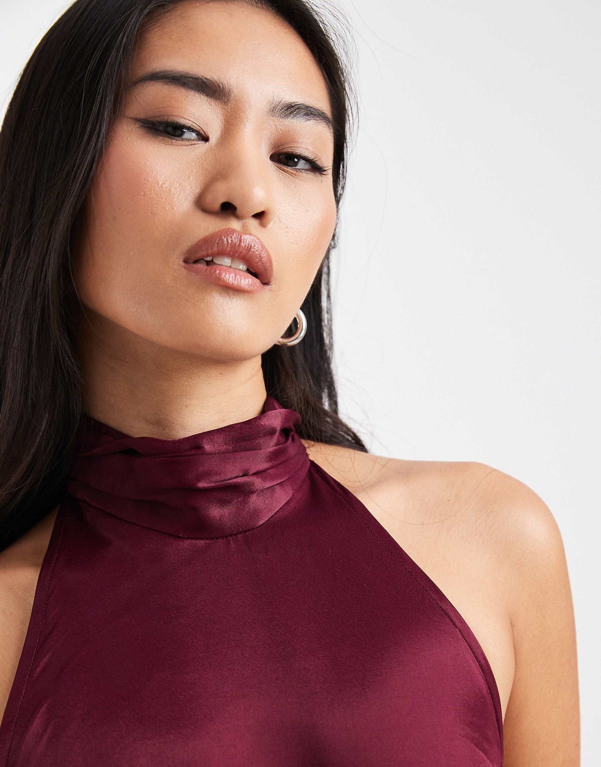 Plumeria Maxi Dress - Plum