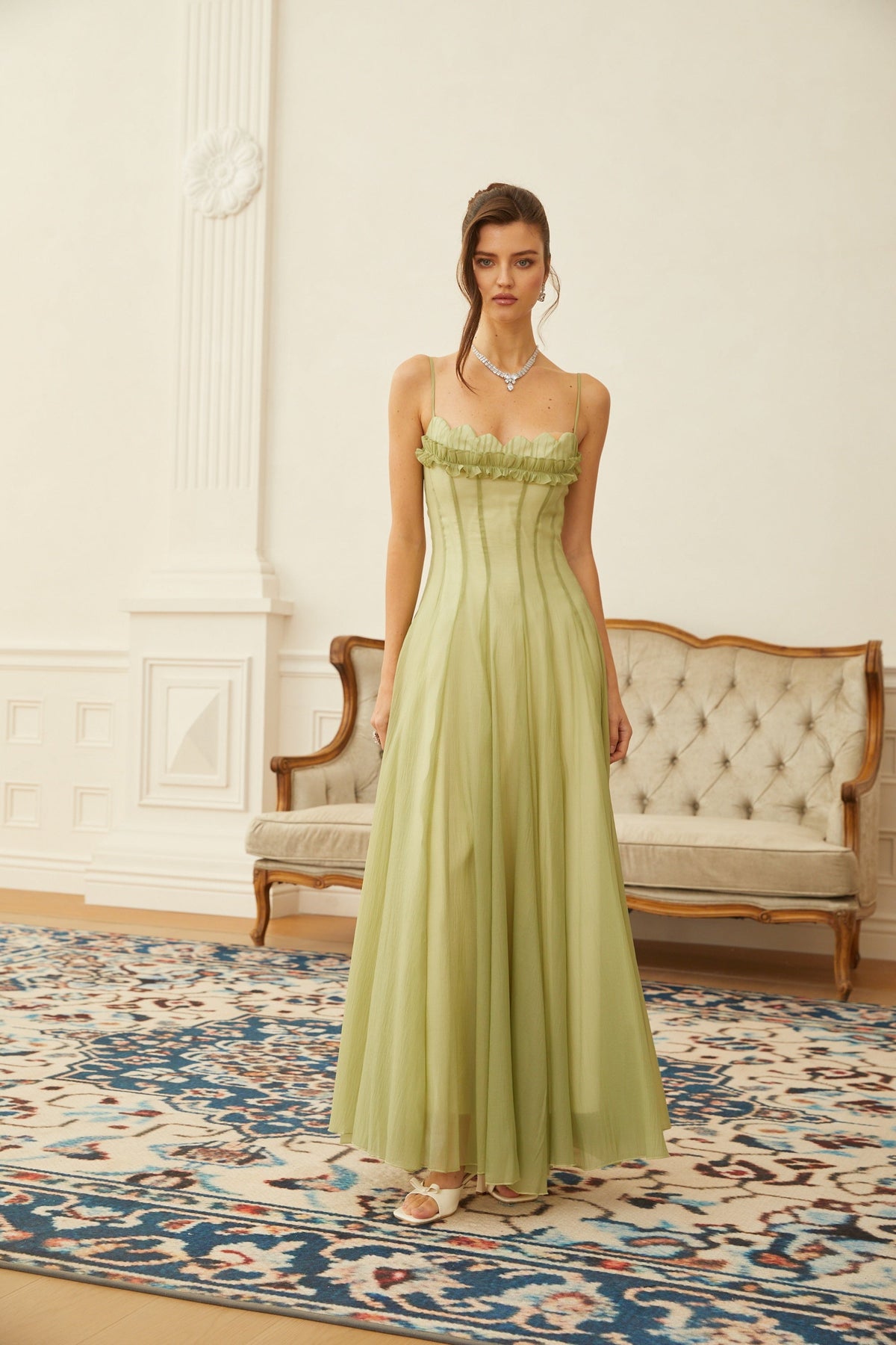Matcha Maxi Dress - Green