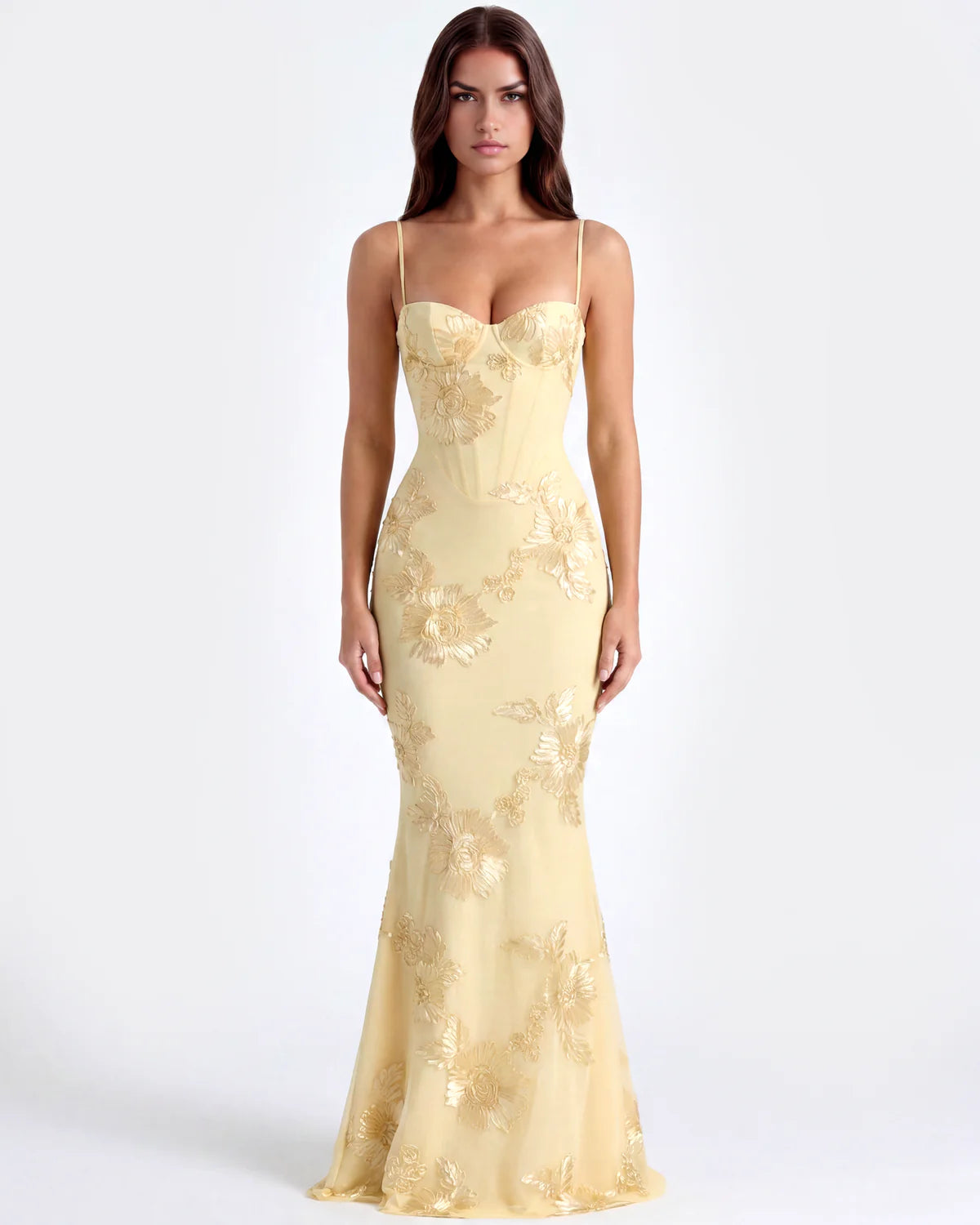 Velour Maxi Dress