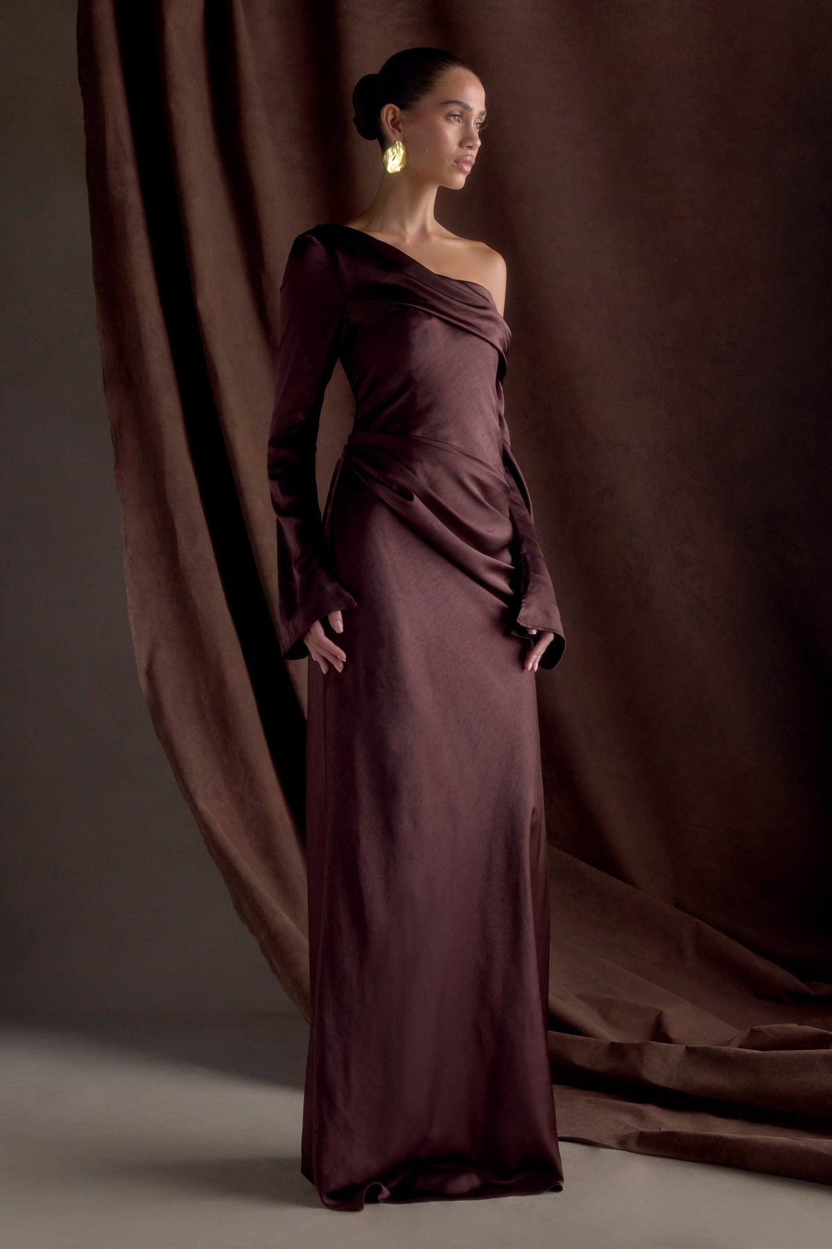 Truffle Gown - Dark Chocolate