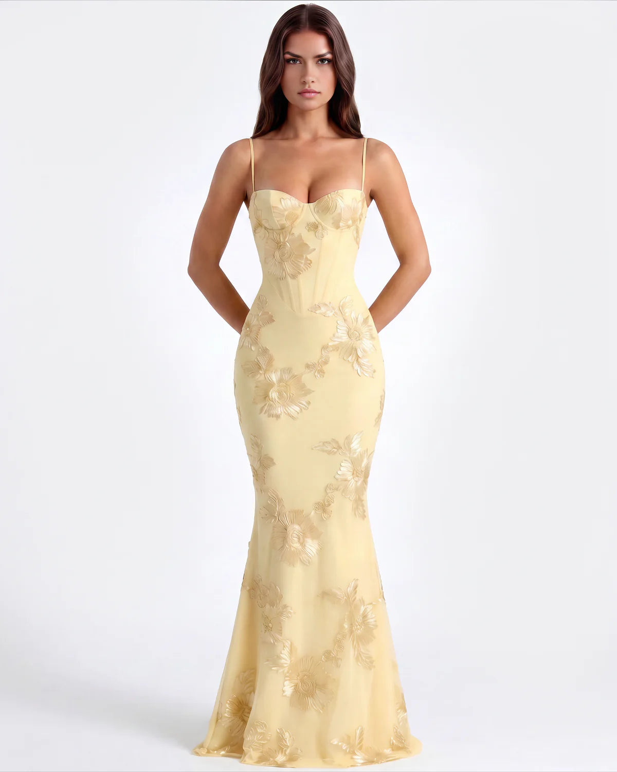 Velour Maxi Dress
