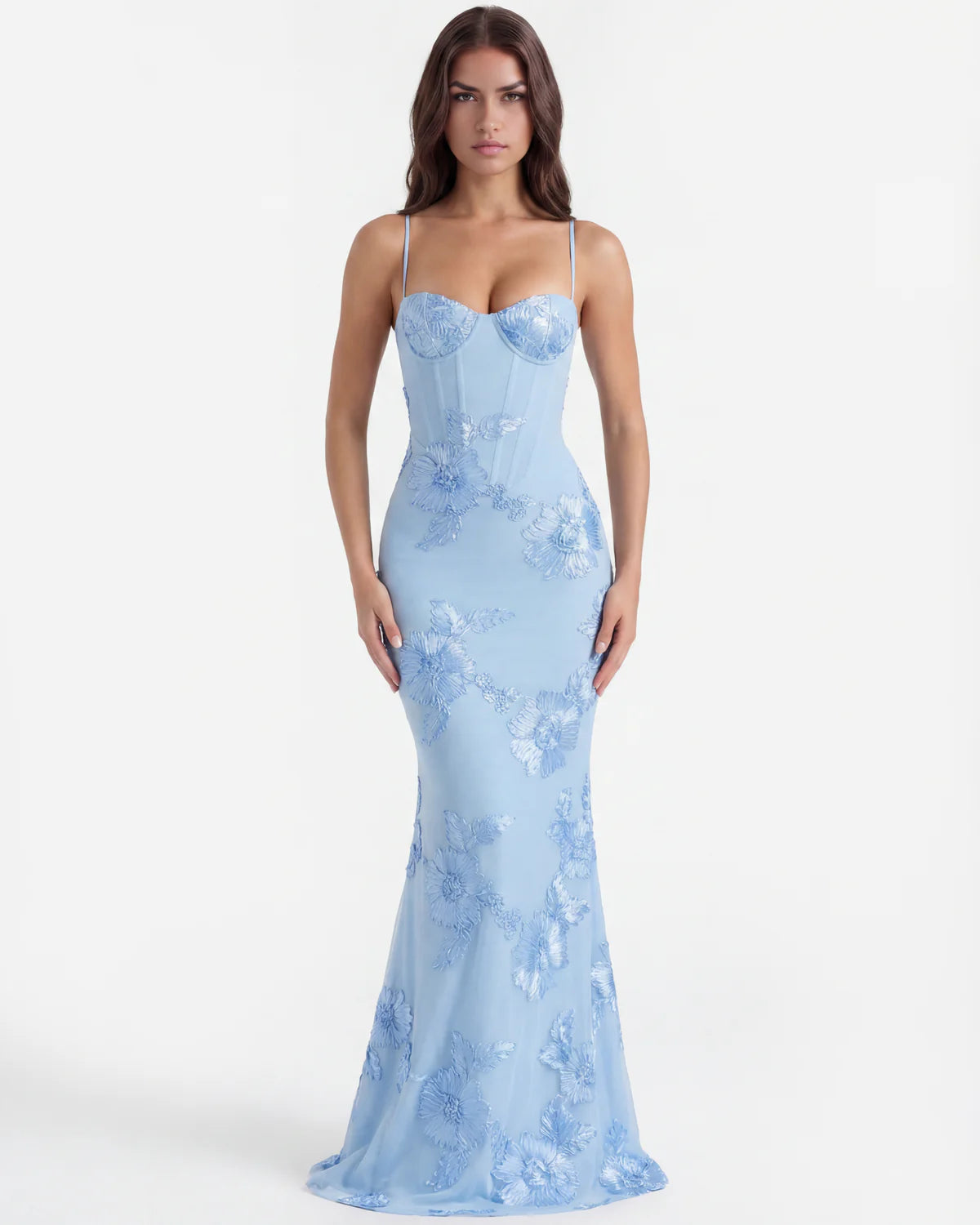 Velour Maxi Dress