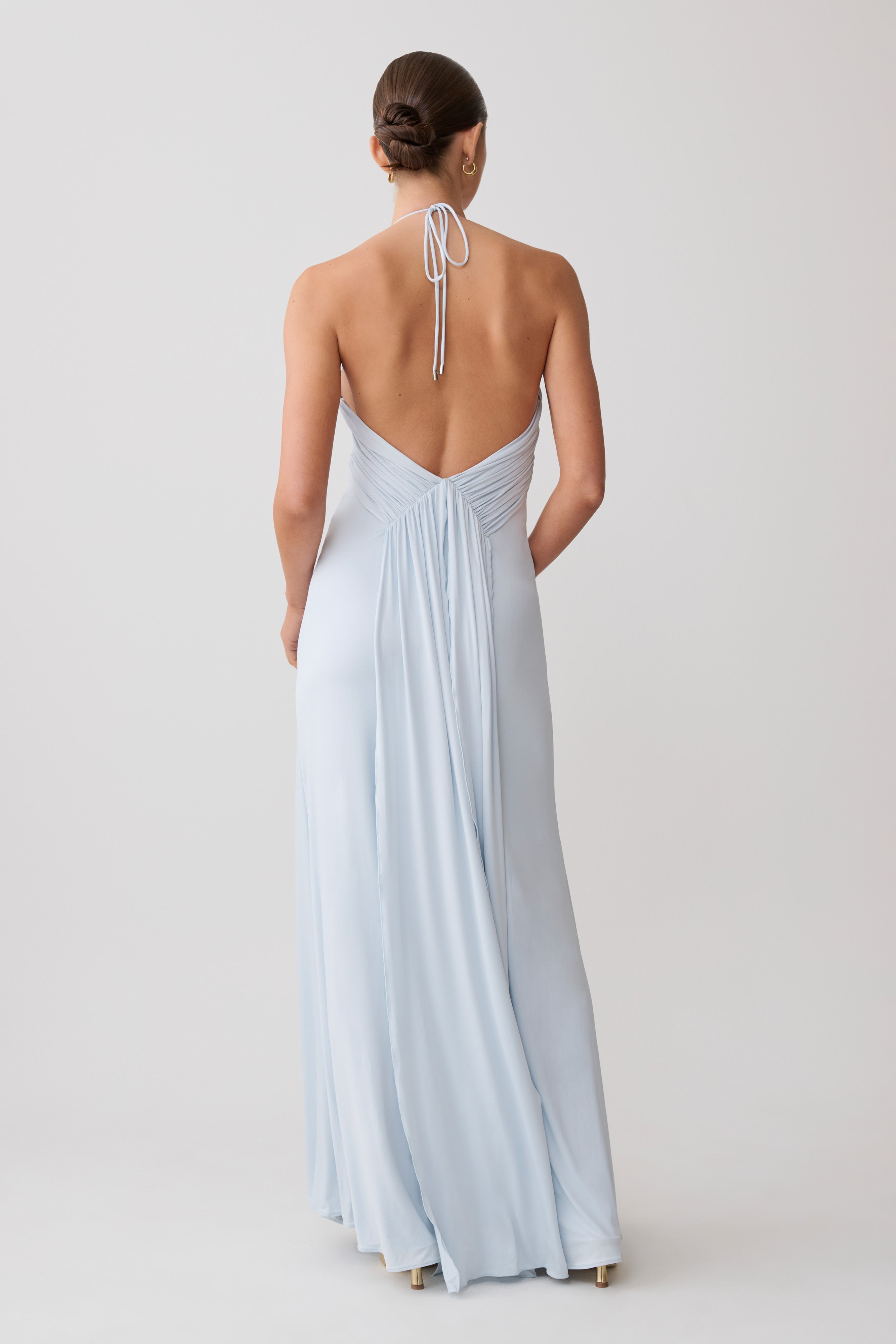 Maely Maxi Dress - Pale Blue