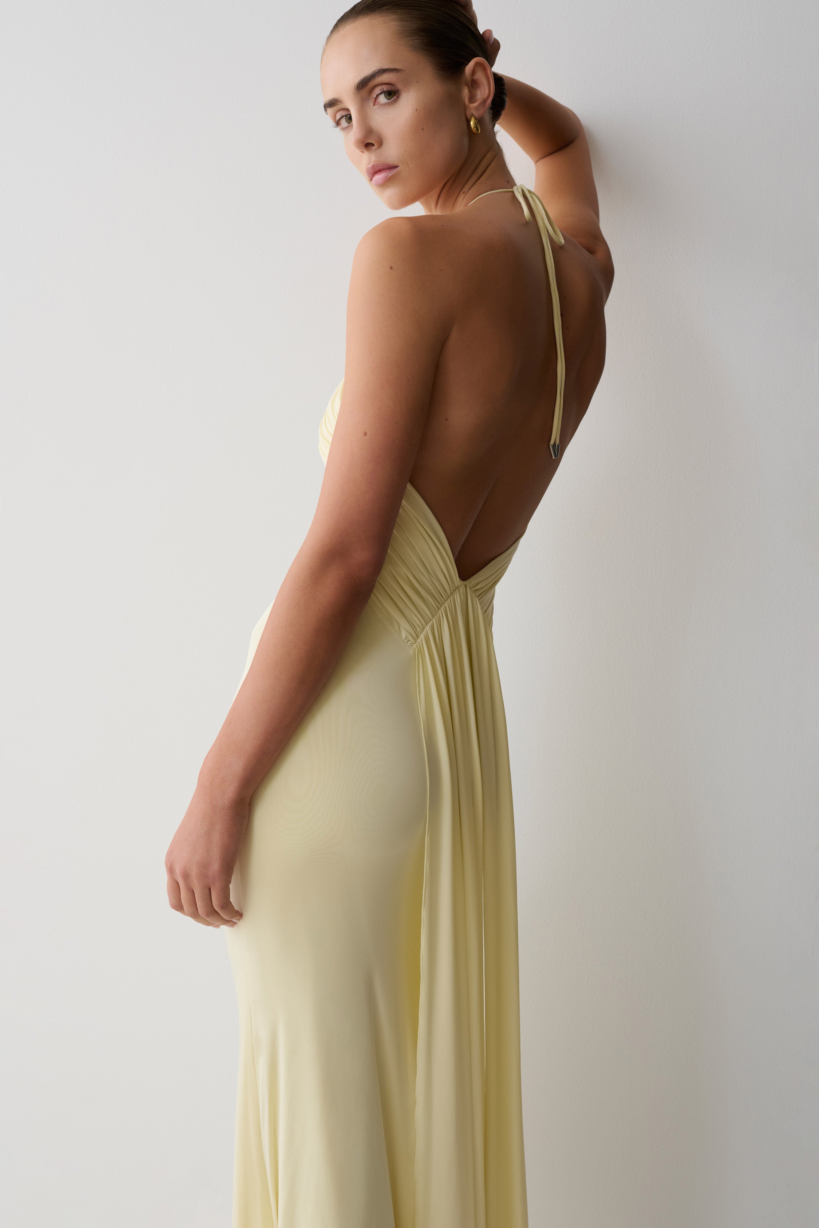 Maely Maxi Dress - Lemon