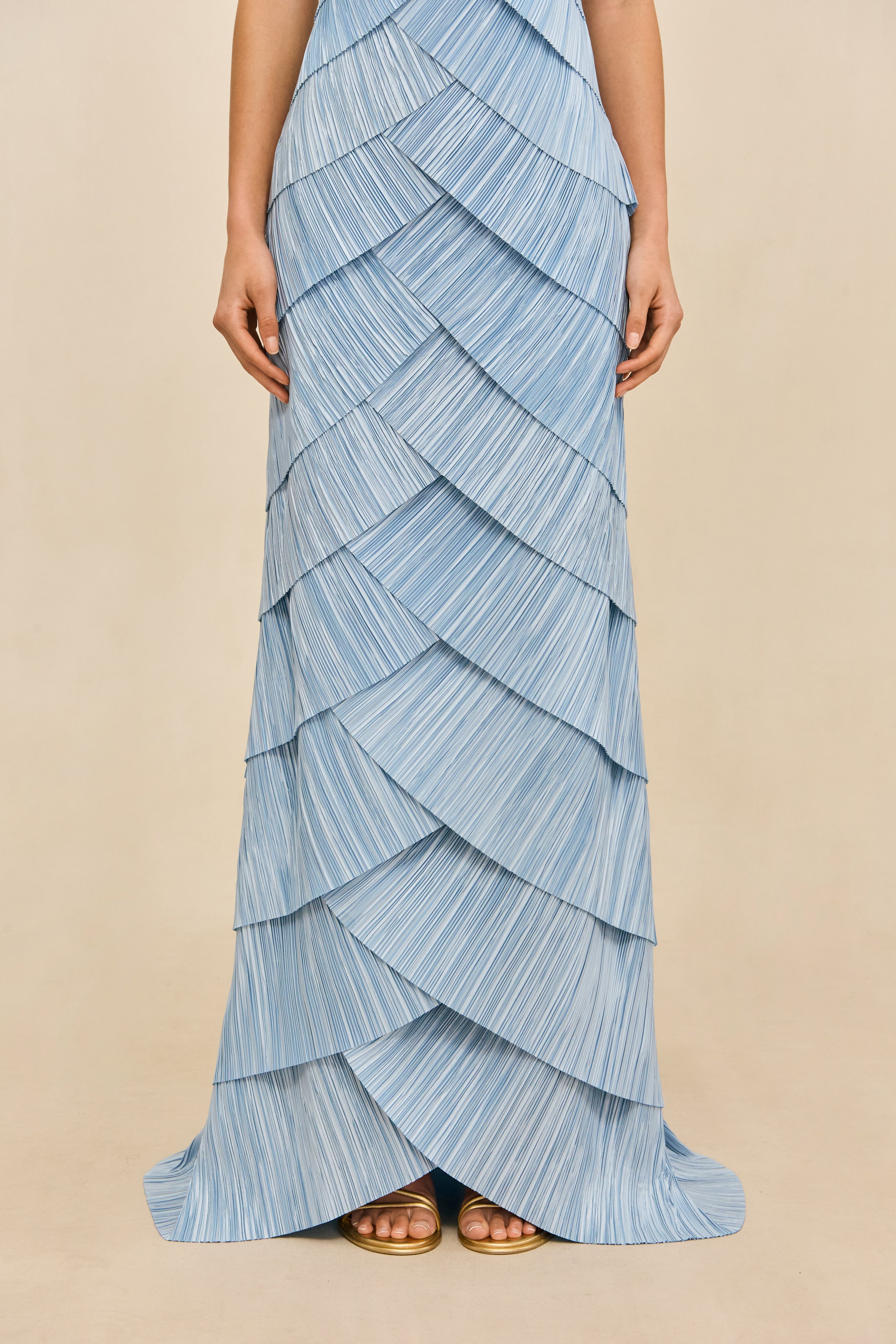 Coraline Maxi Dress - Coastal Blue