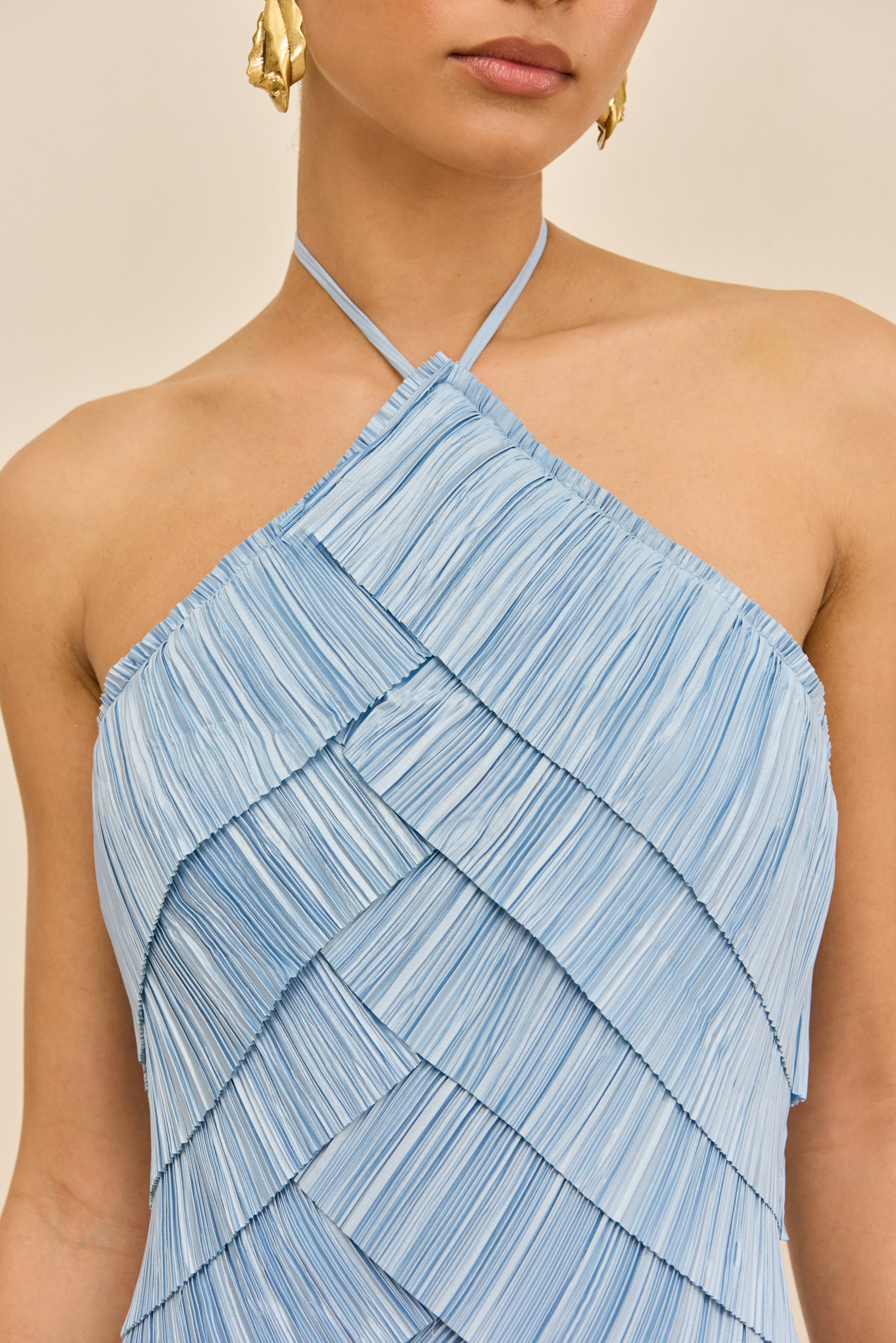 Coraline Maxi Dress - Coastal Blue