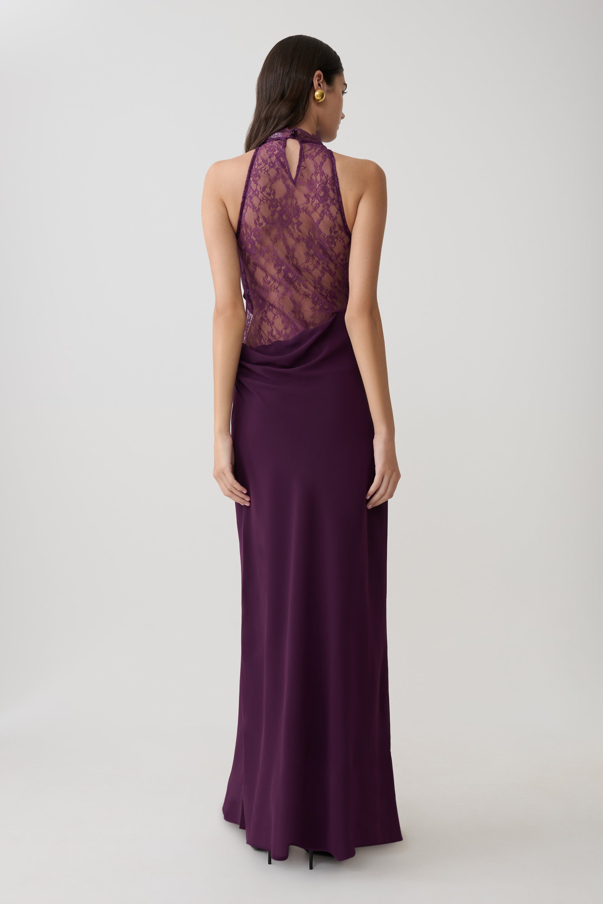 Arra Maxi Dress - Plum