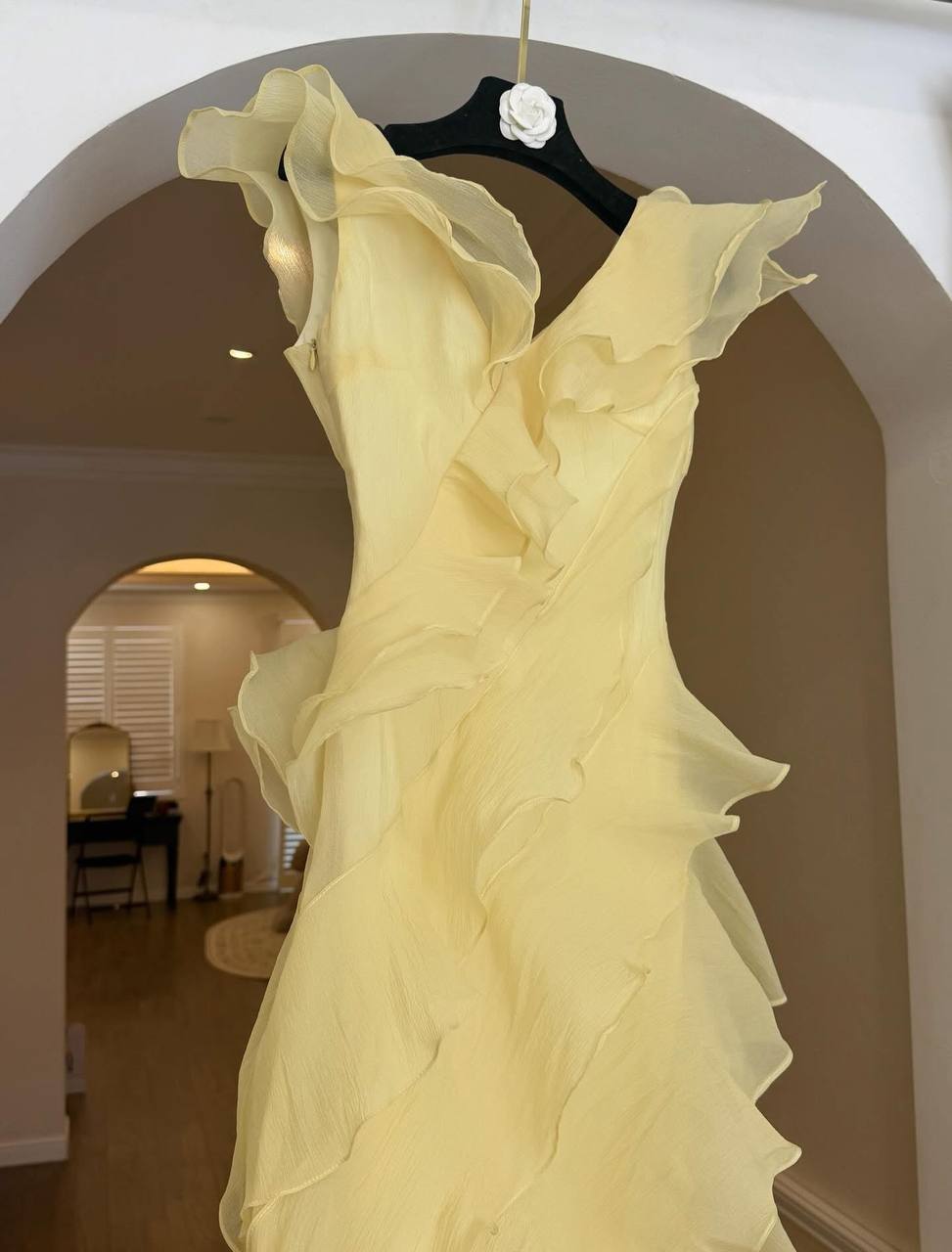 Rosanie Maxi Dress - Yellow