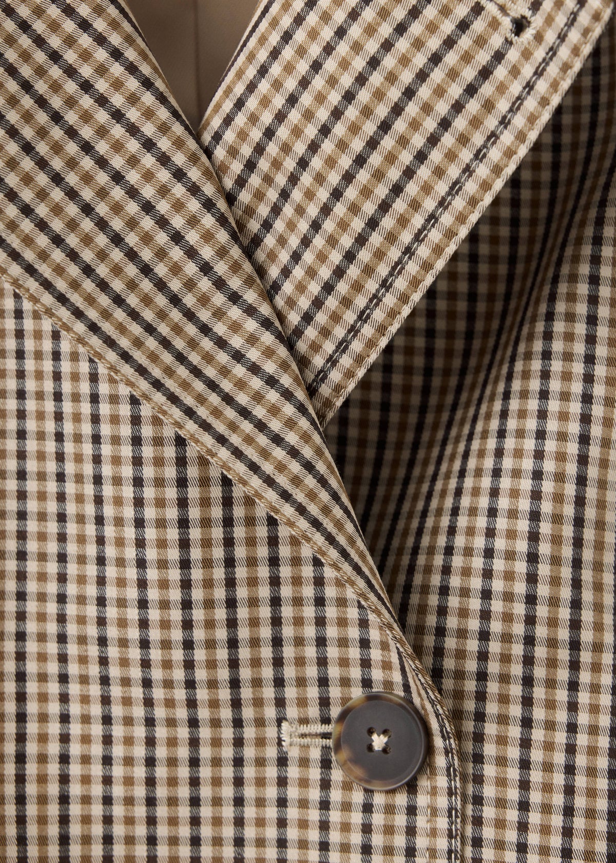 Oxford Trench Coat - Open Beige