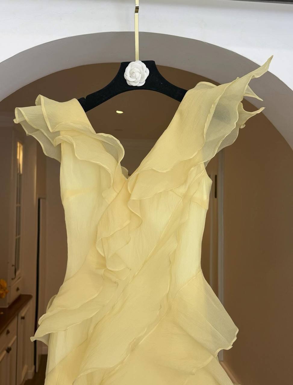 Rosanie Maxi Dress - Yellow