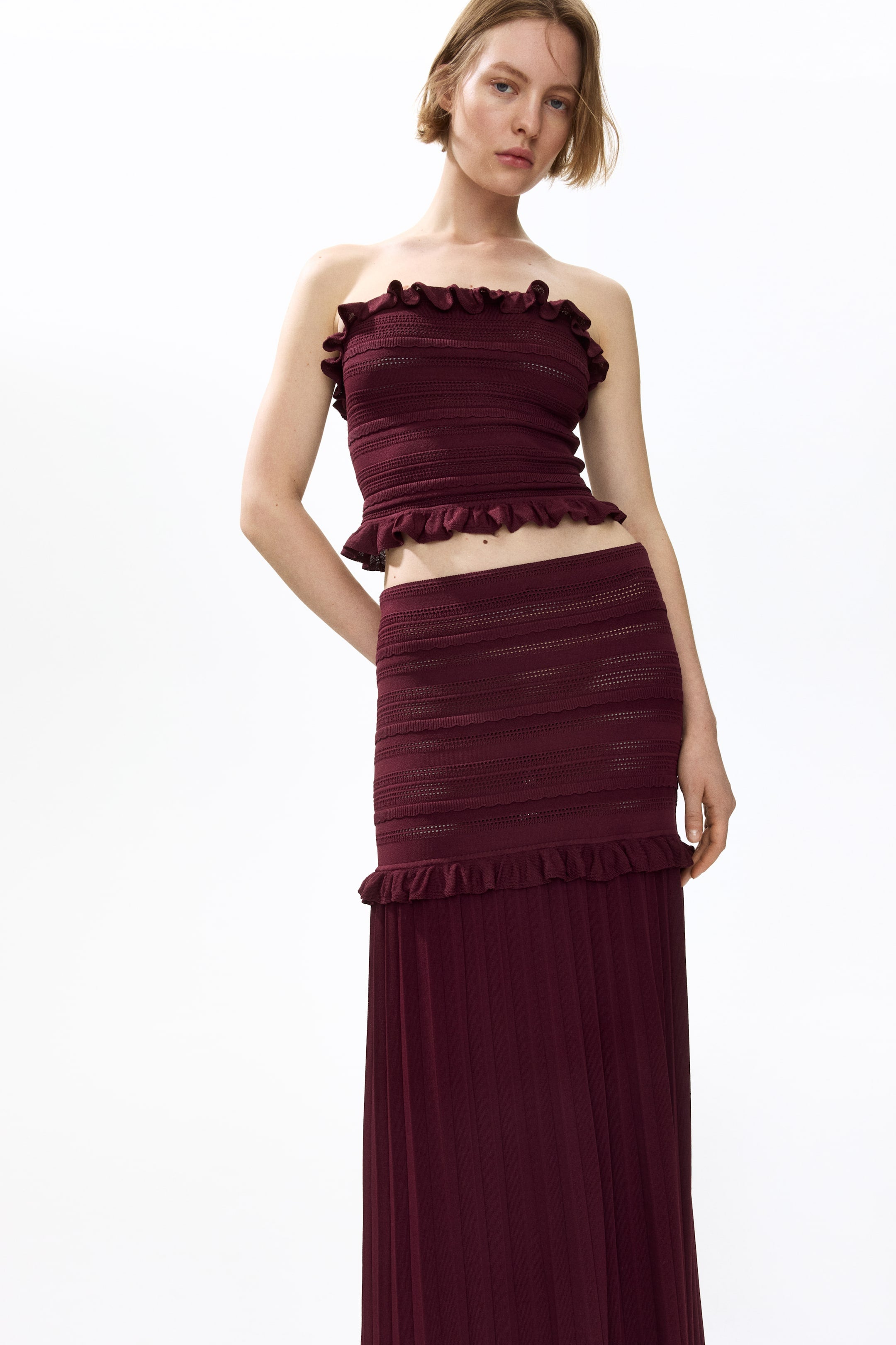 Scarlett Set - Burgundy