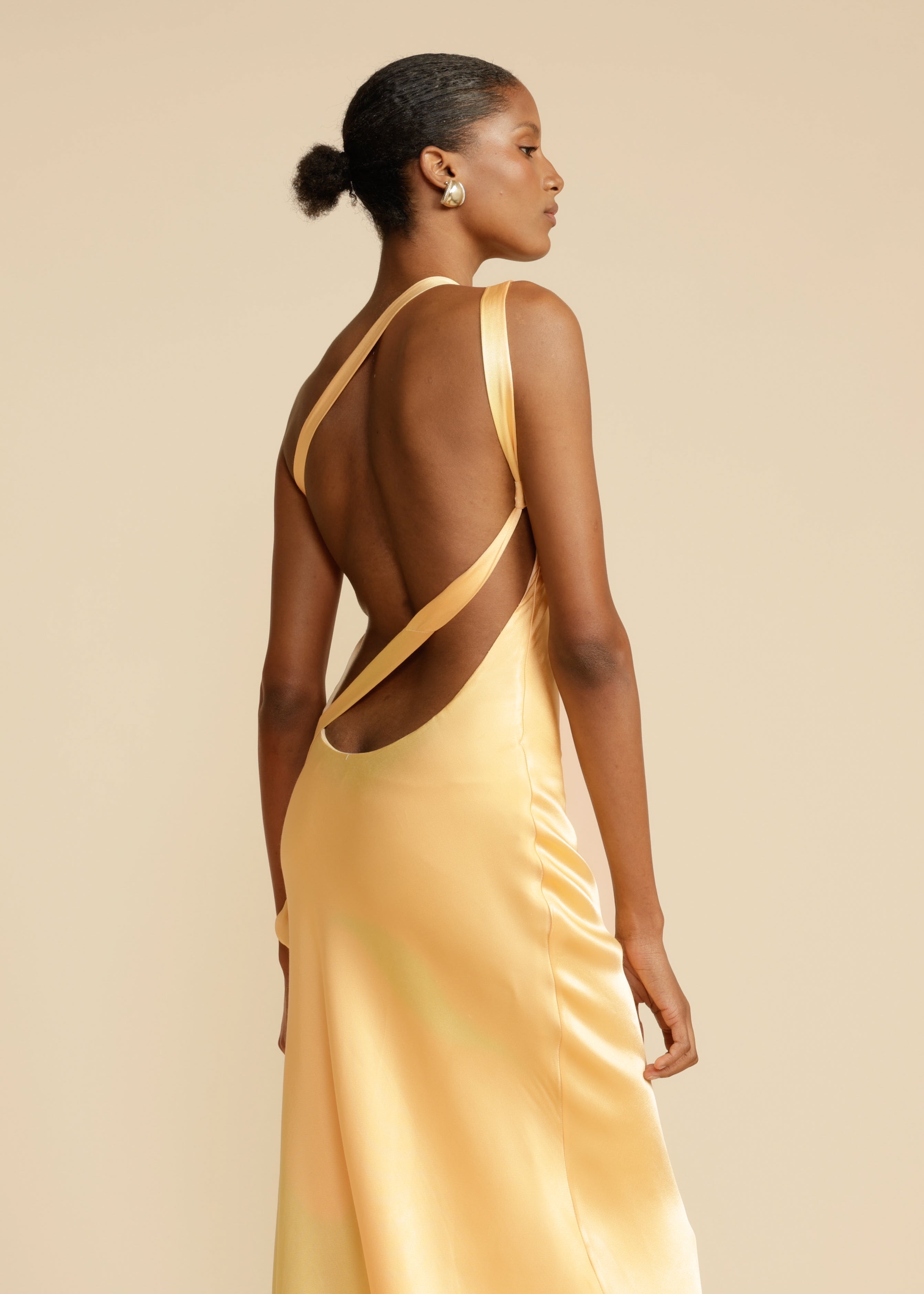 Monique Maxi Dress - Sunshine Yellow