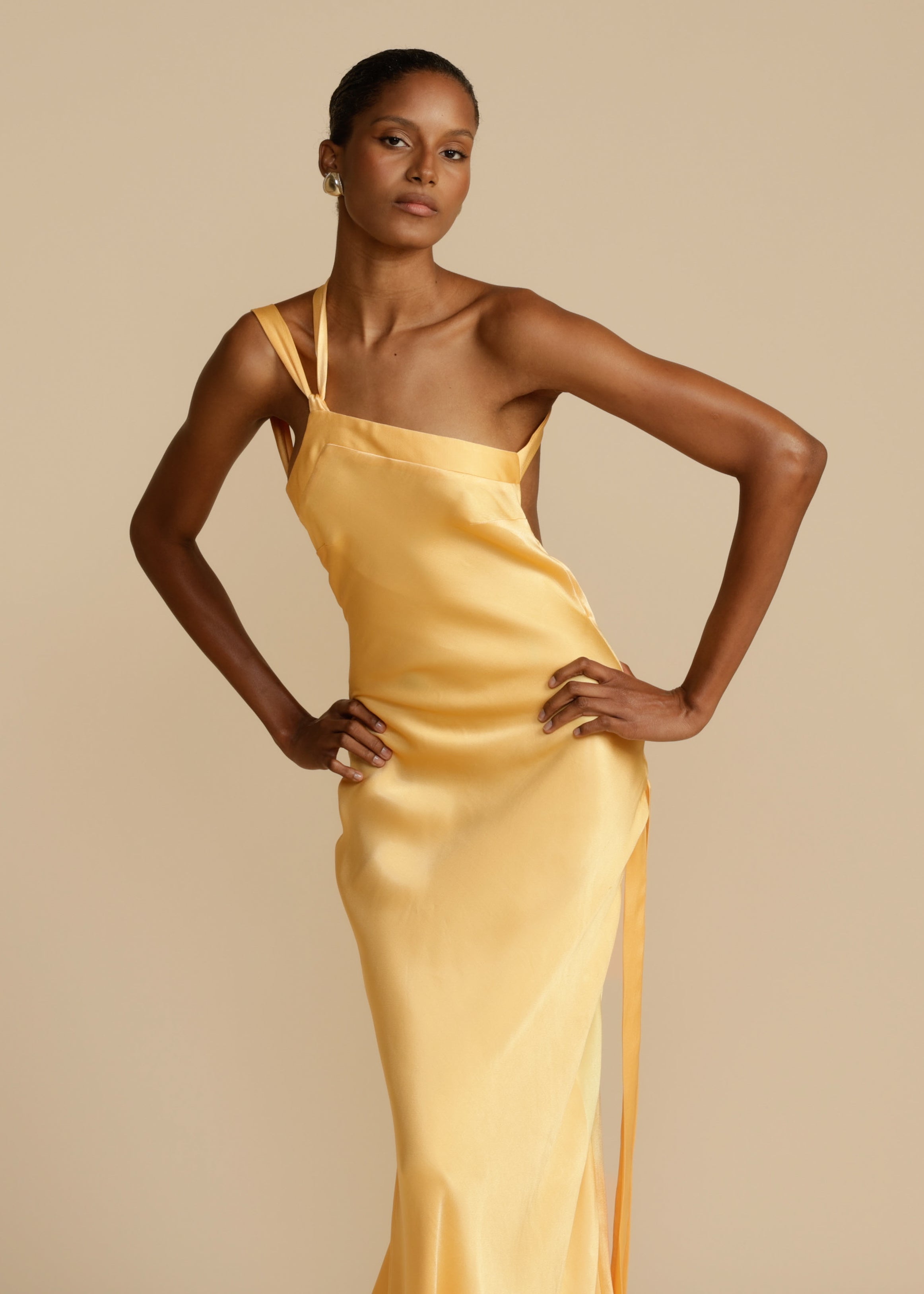 Monique Maxi Dress - Sunshine Yellow