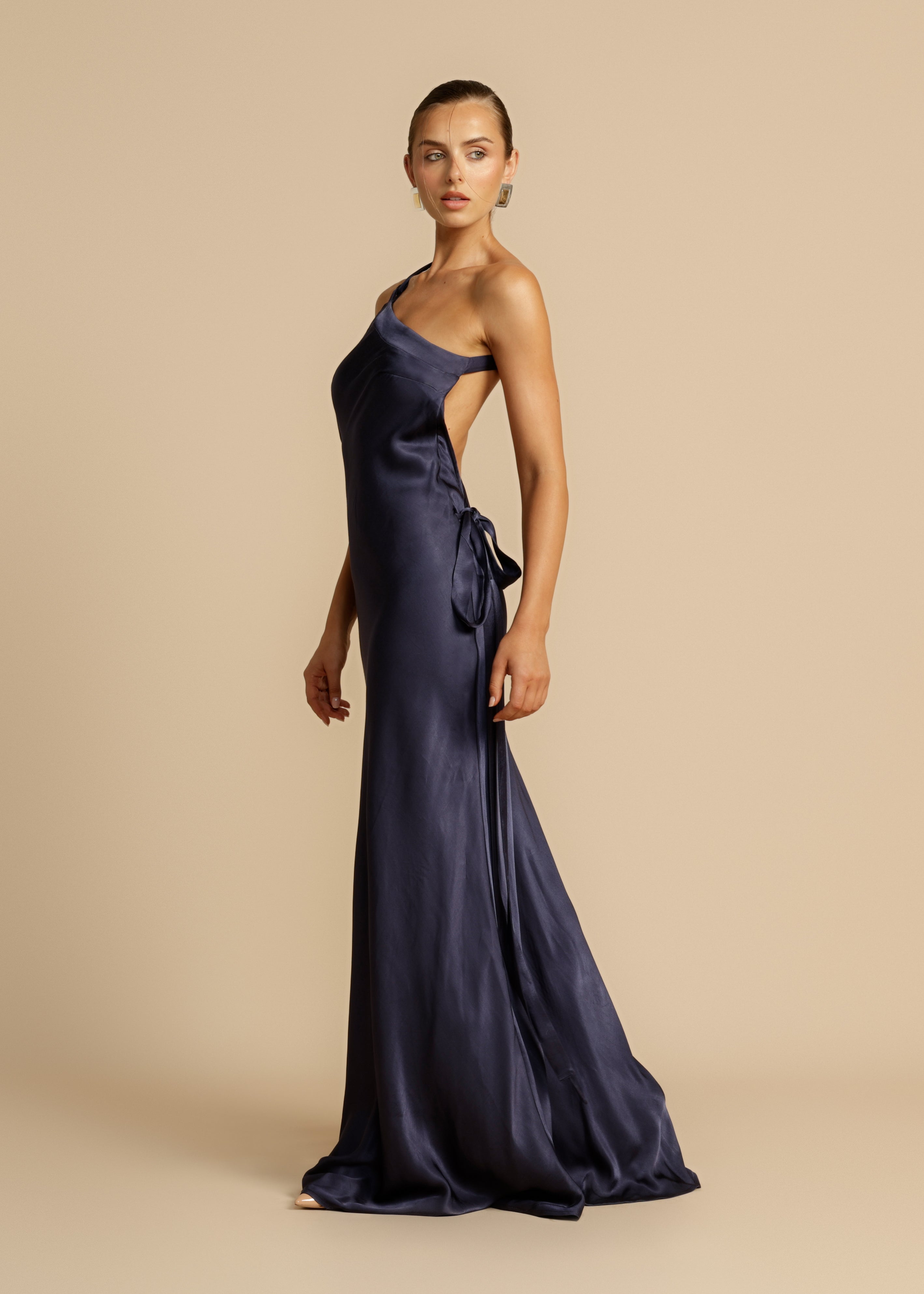 Monique Maxi Dress - Navy