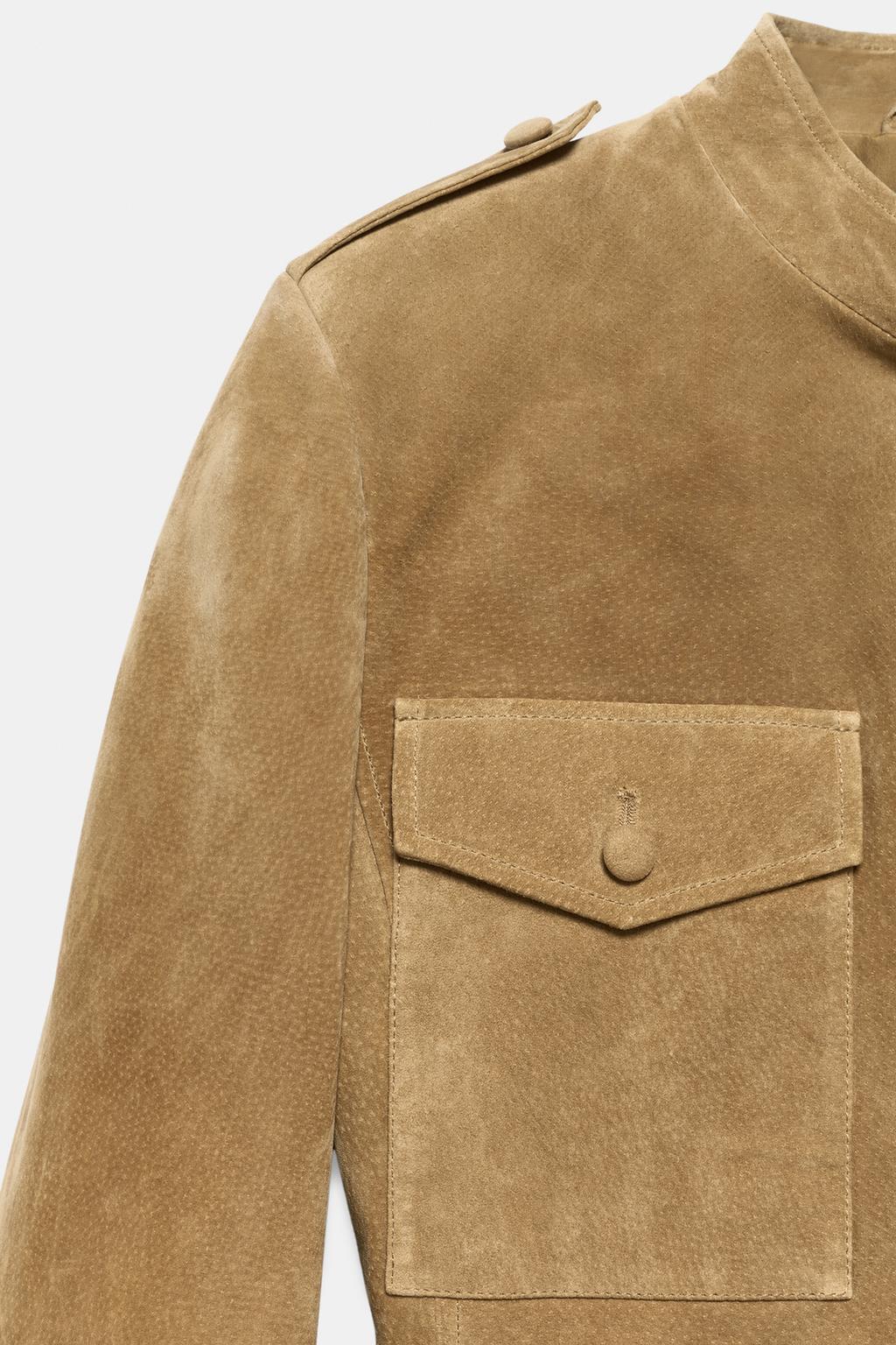 Cognac Leather Jacket