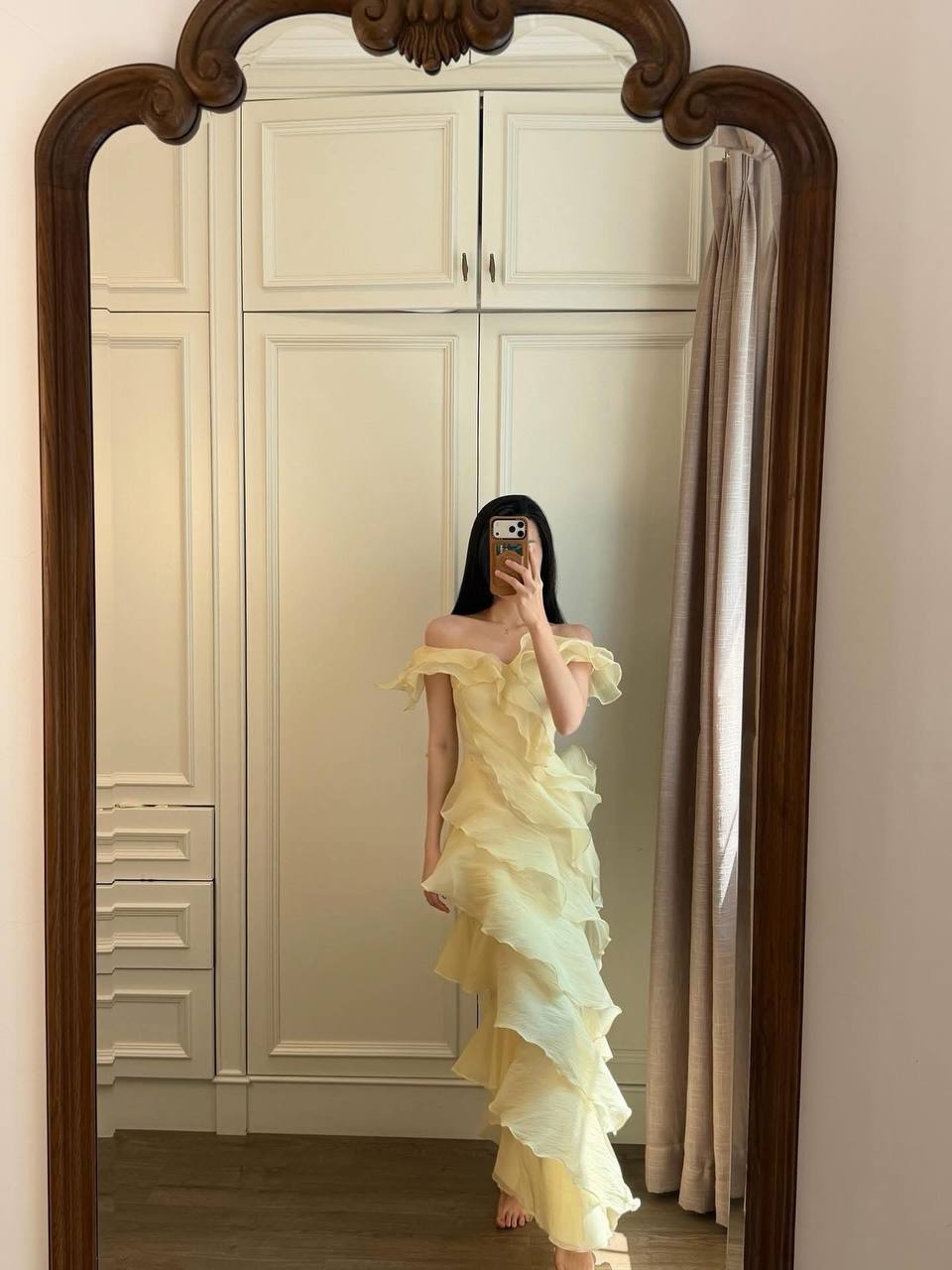 Rosanie Maxi Dress - Yellow