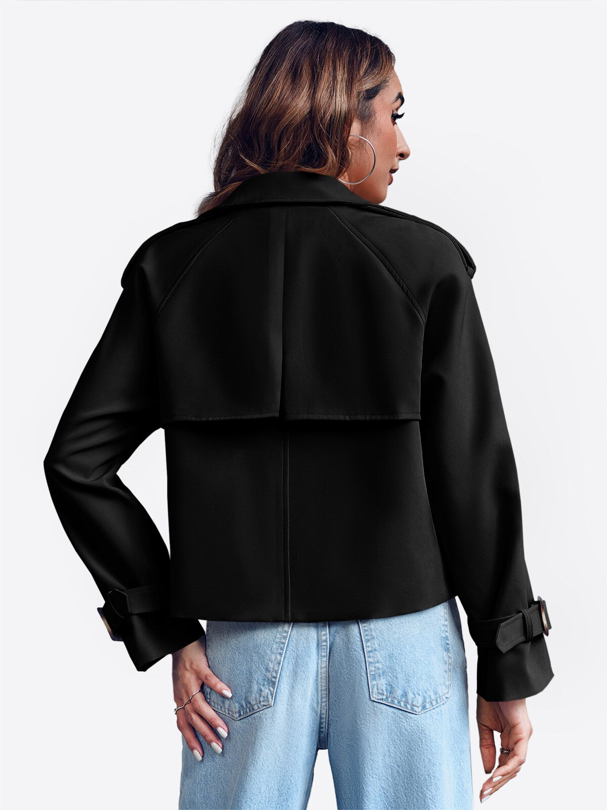 Milano Trench Coat - Black