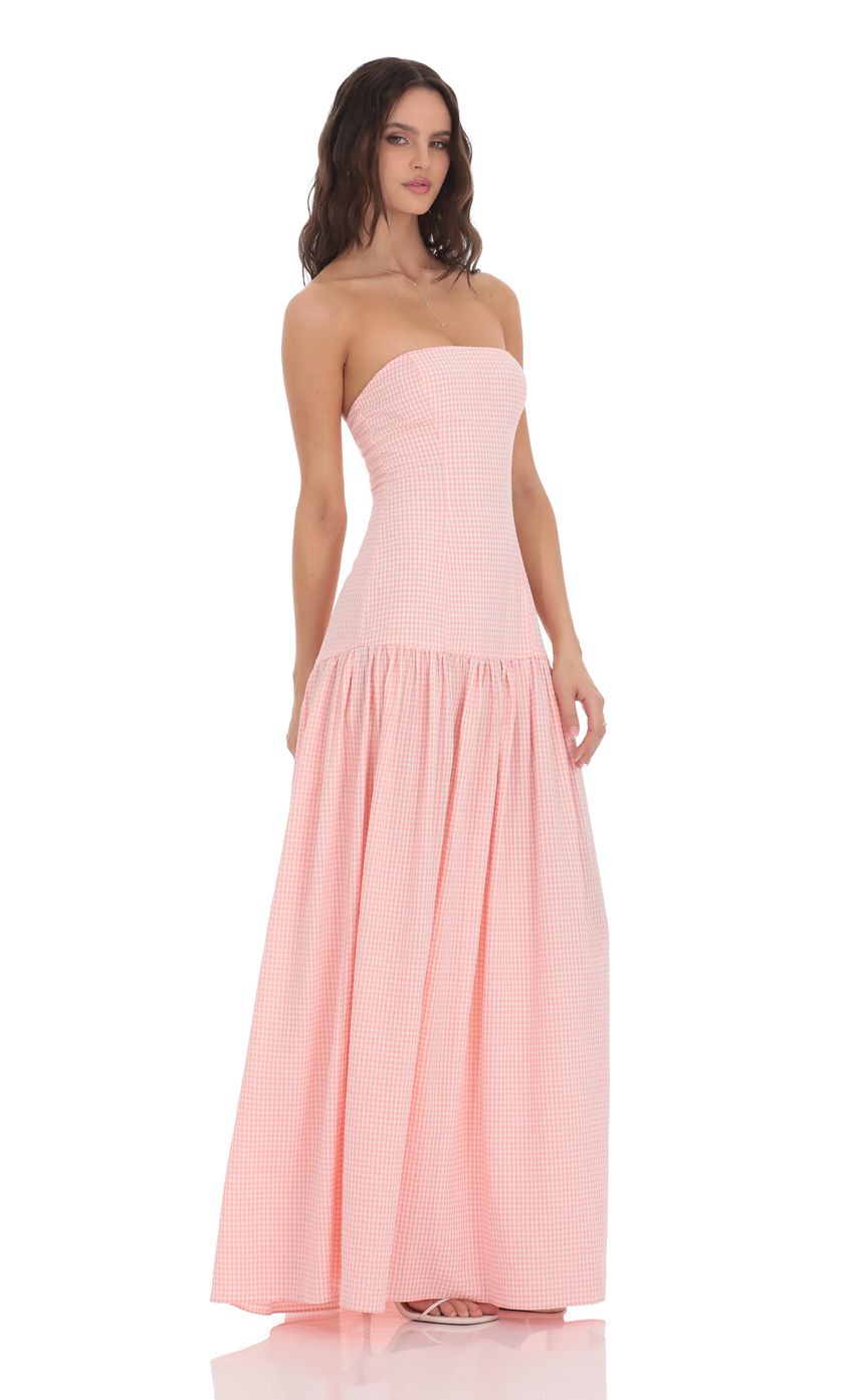 Gingham Maxi Dress