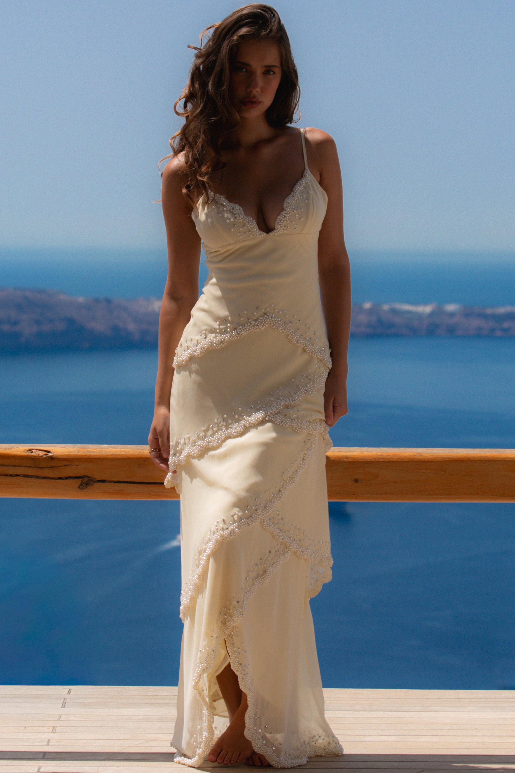 Sorelle Maxi Dress - Almond